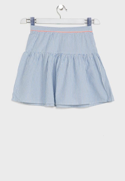 Kids Striped Skirt