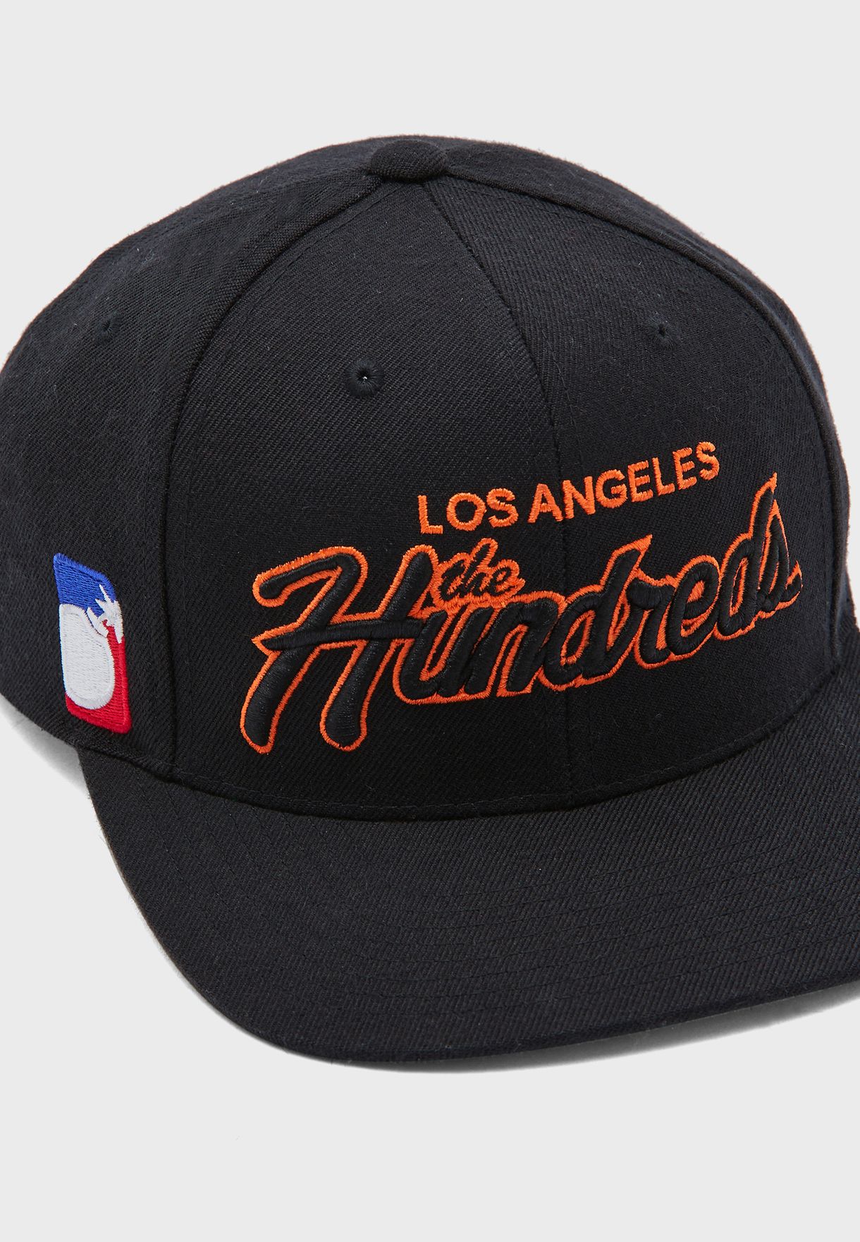 the hundreds team two snapback black