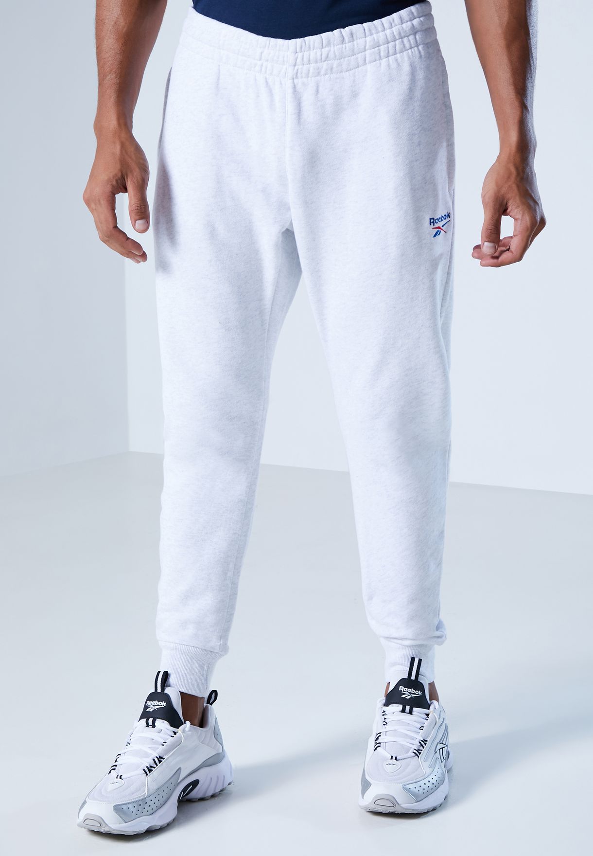 reebok grey sweatpants