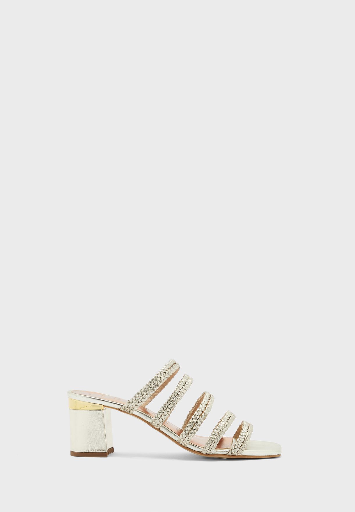 ted baker sandals gold