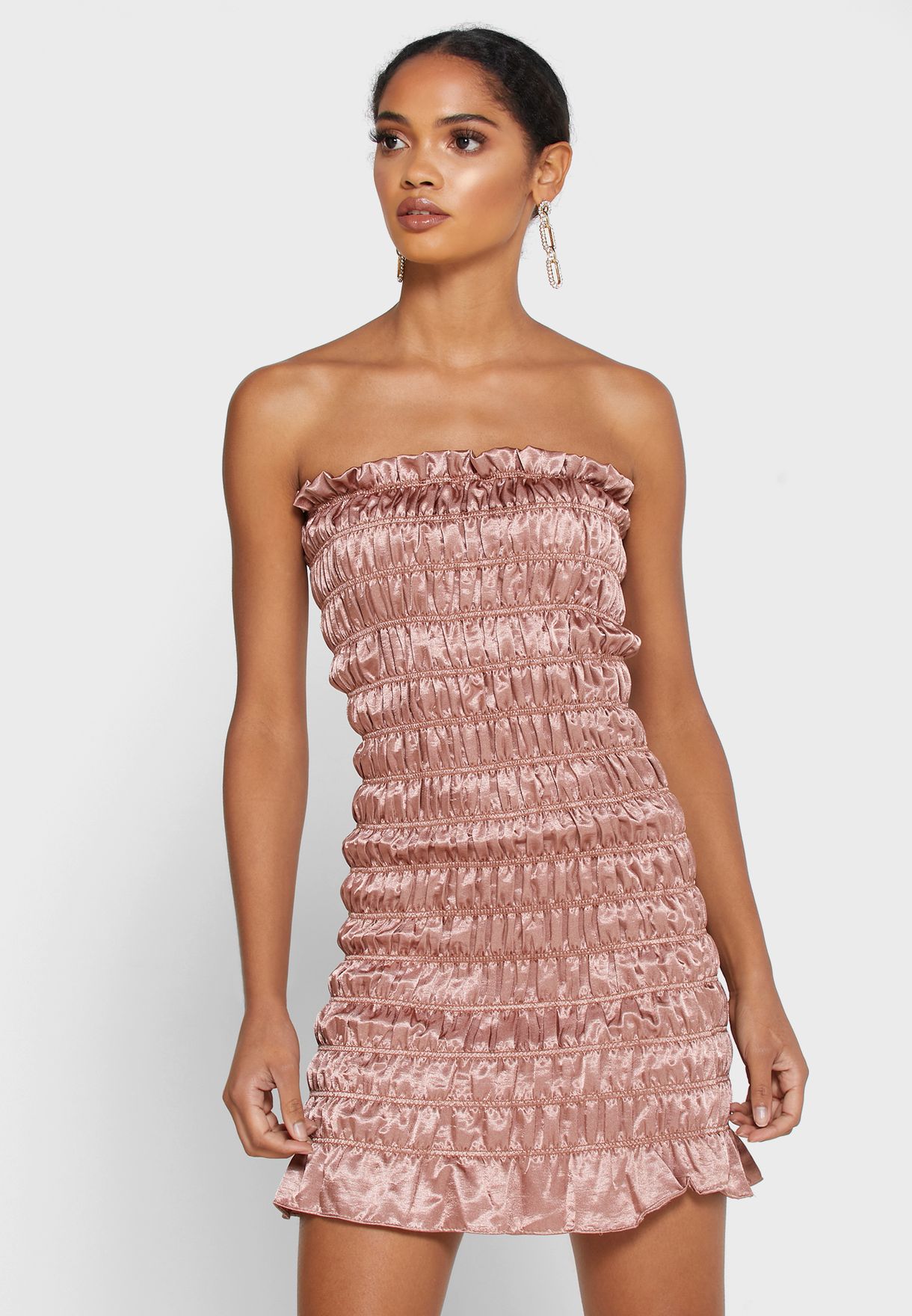 petite strapless dresses