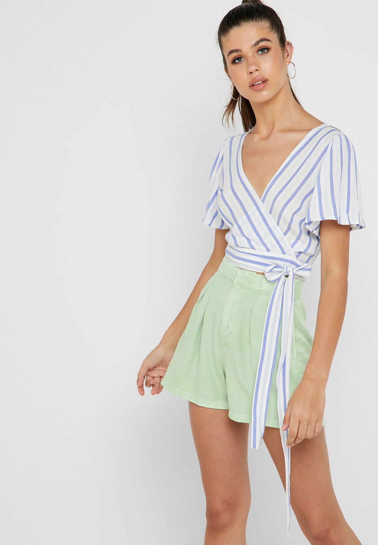 forever 21 surplice top