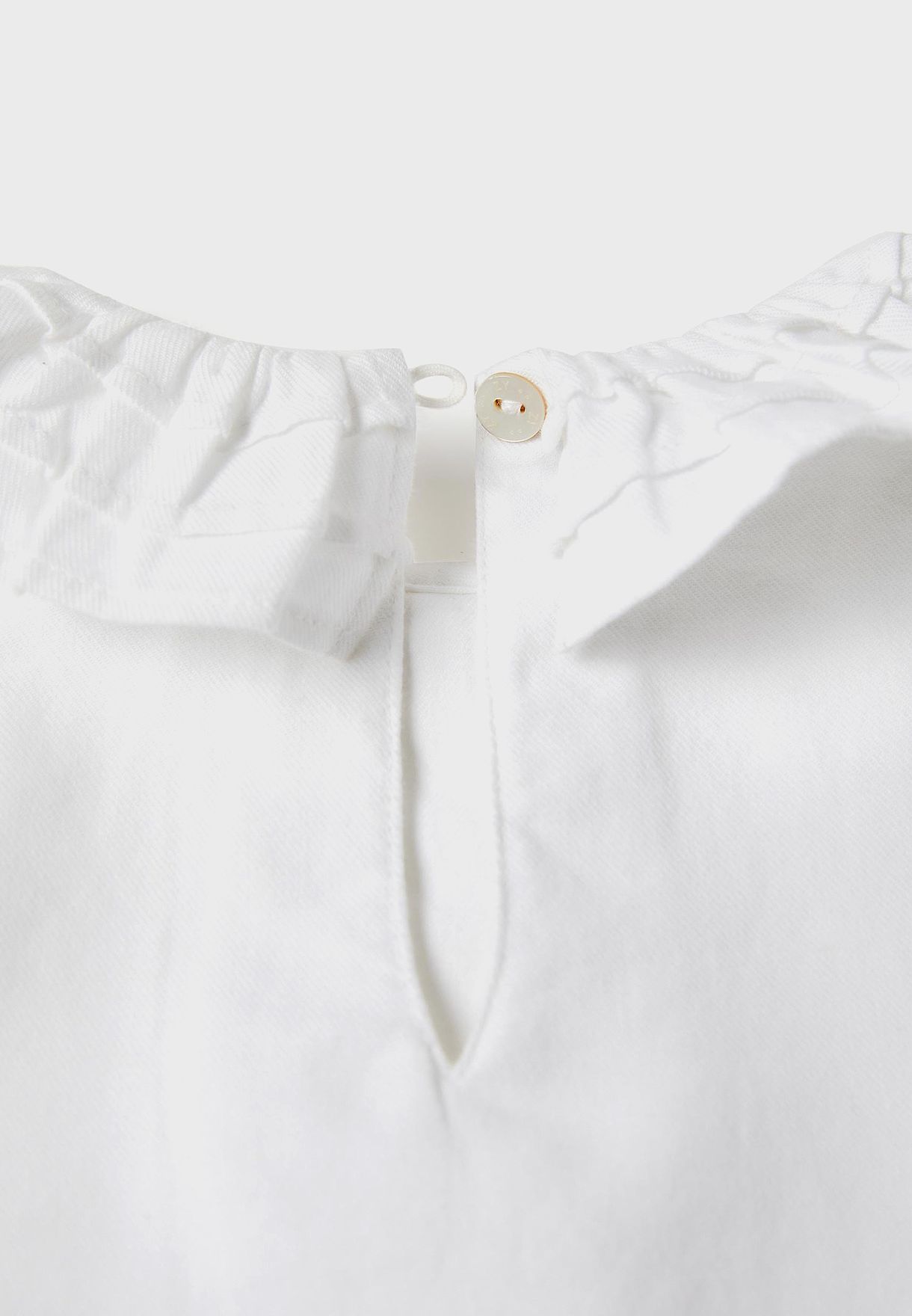 Infant Ruffle Neck Top