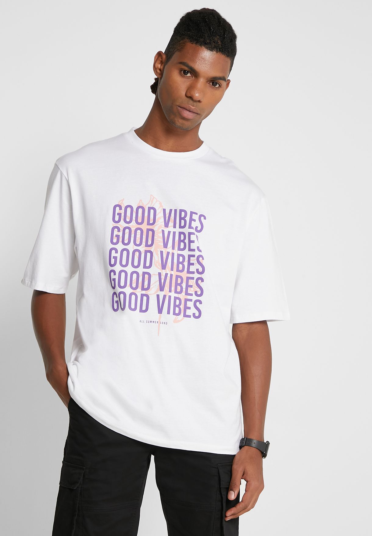 Oversize Good Vibes T-Shirt