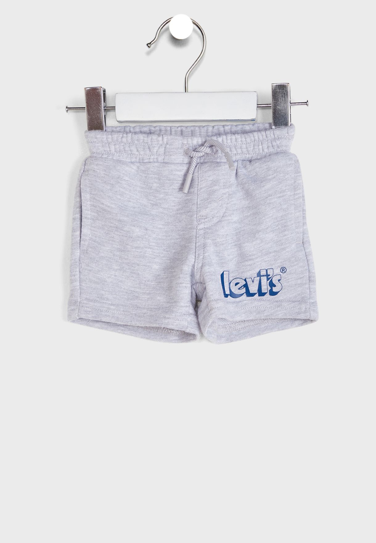 Buy Levis grey Infant Logo Drawstring Shorts for Kids in Dubai, Abu Dhabi