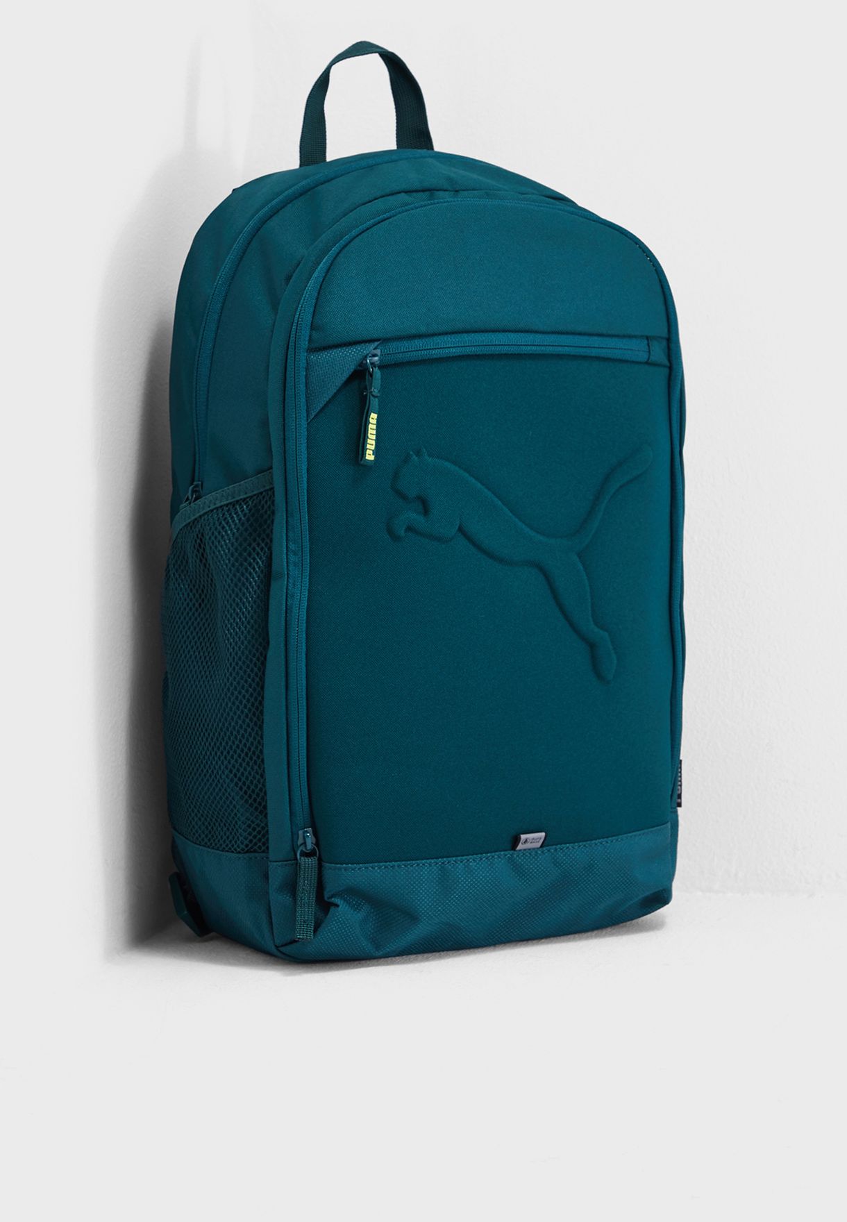 Buy PUMA green Buzz Backpack for Men in 