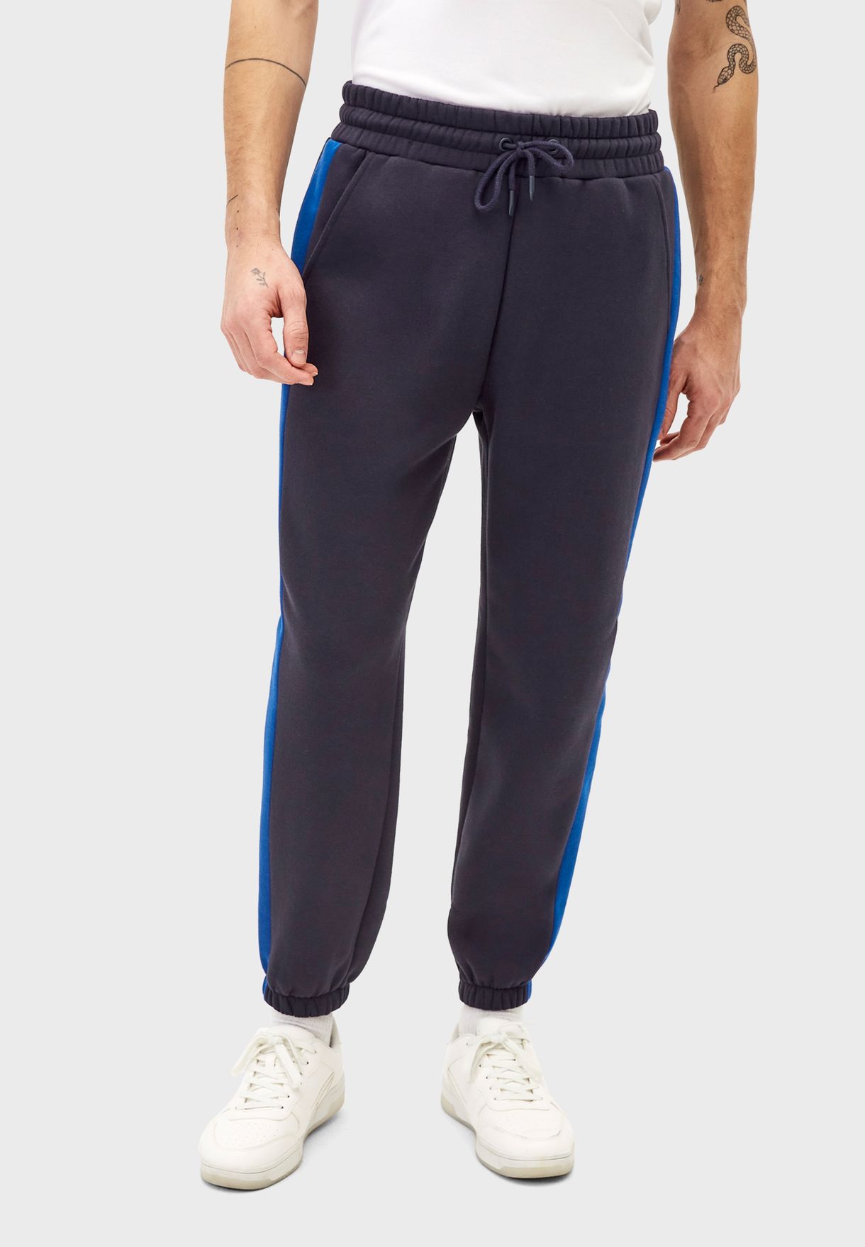 Buy Celio Navy Side Stripe Sweatpants For Men In Muscat Other Cities 1095307 250