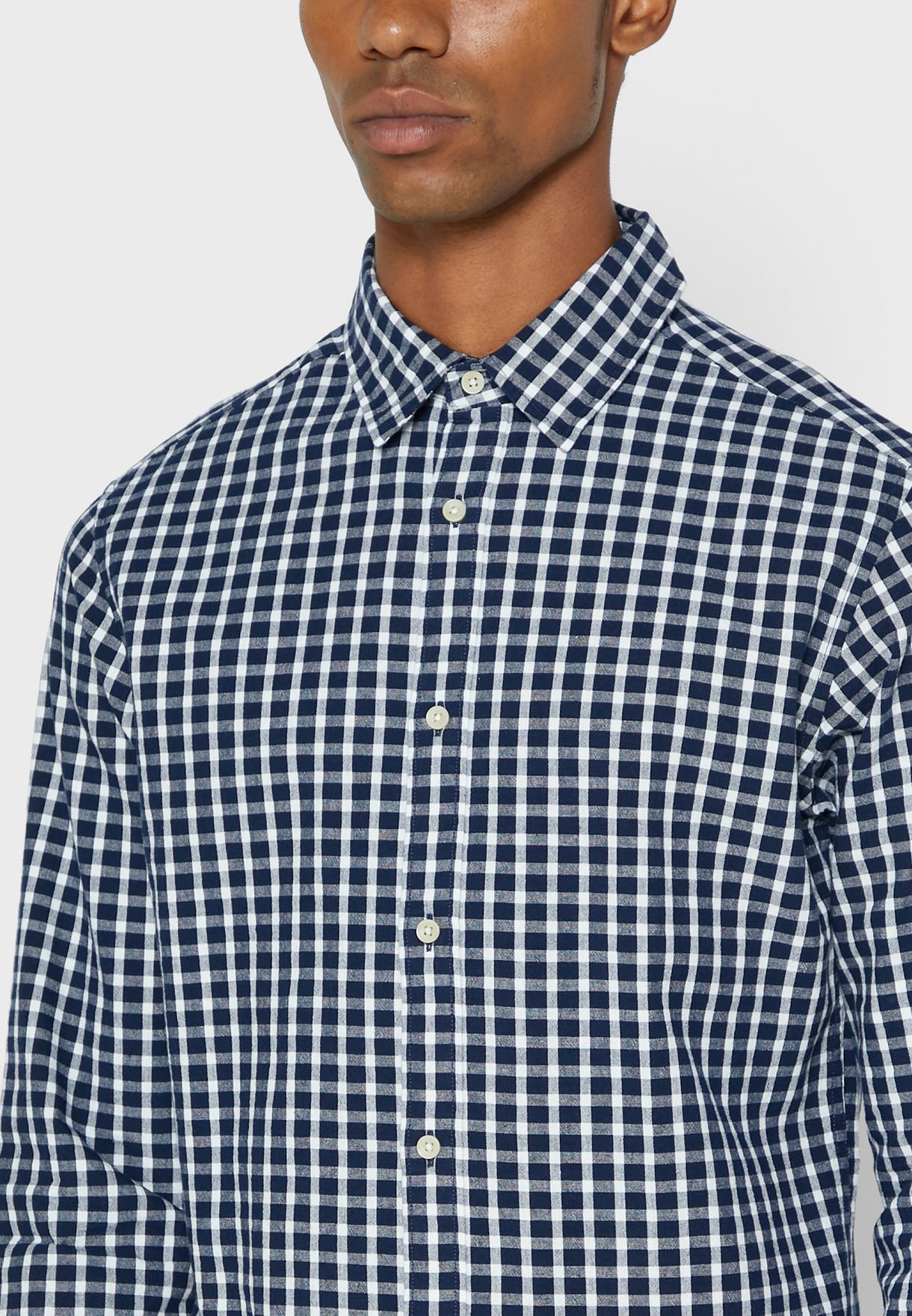 jack and jones checked shirt