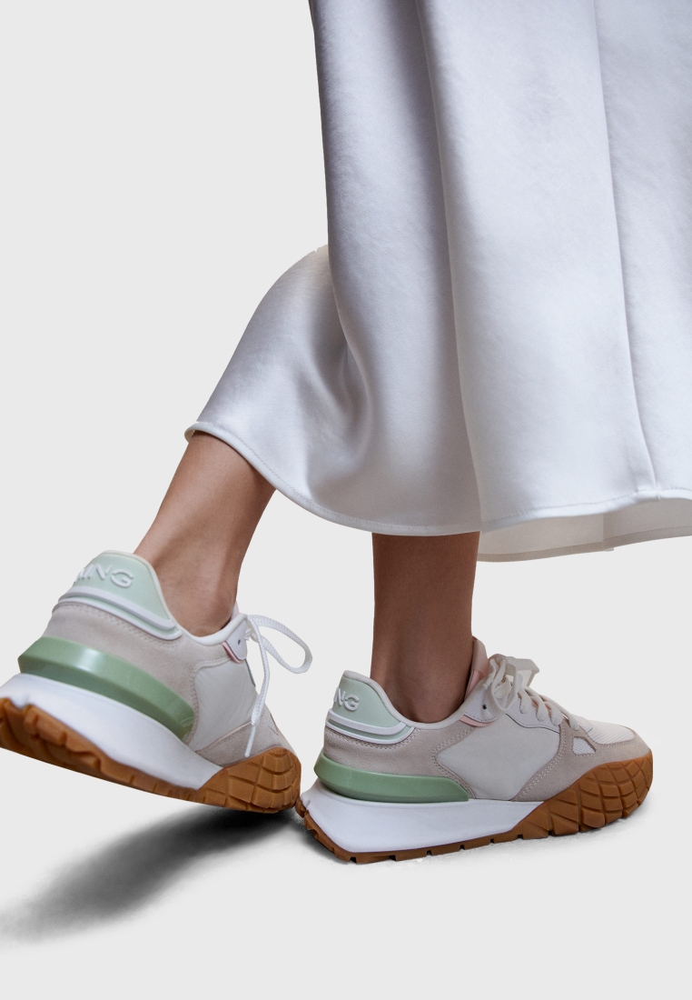 Berygtet forbi Sæt ud Buy Mango white Aire Low Top Sneakers for Women in MENA, Worldwide
