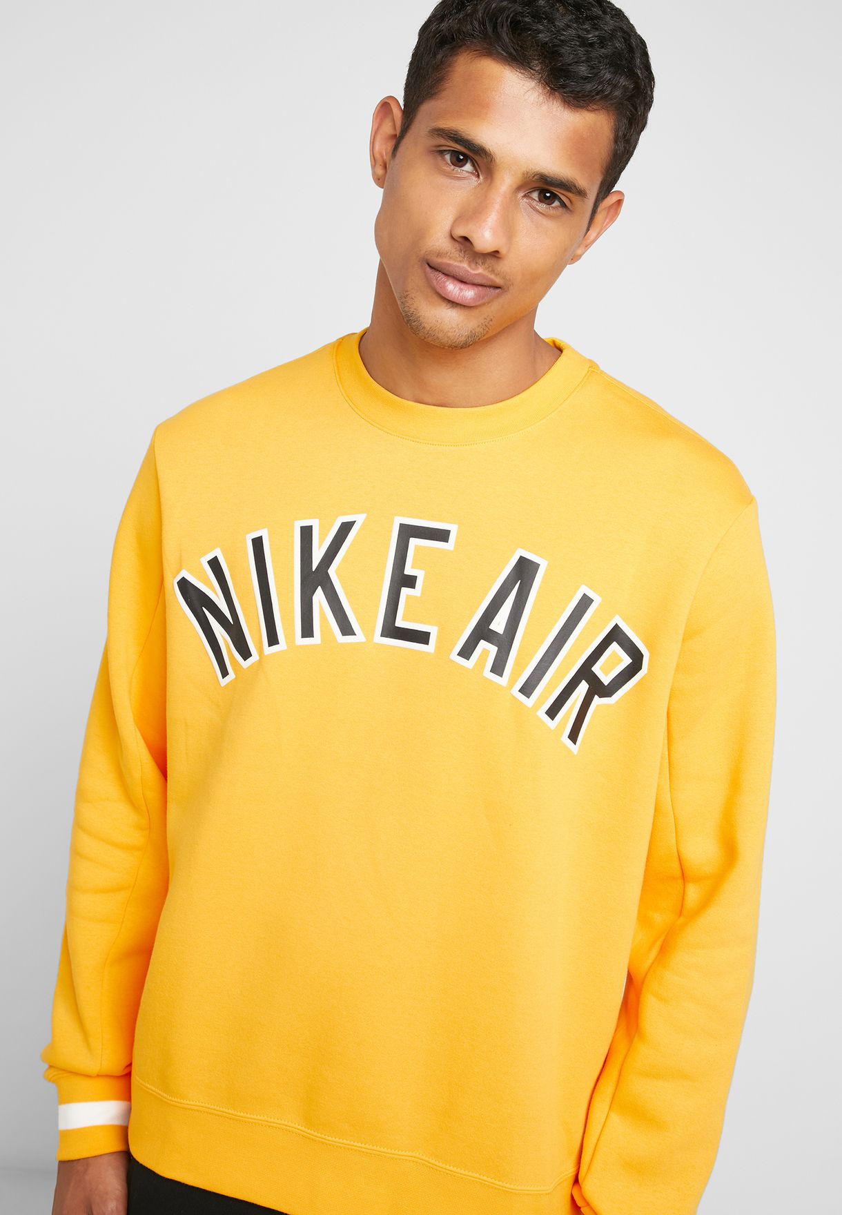 Buy Nike yellow Air Fleece Sweatshirt 