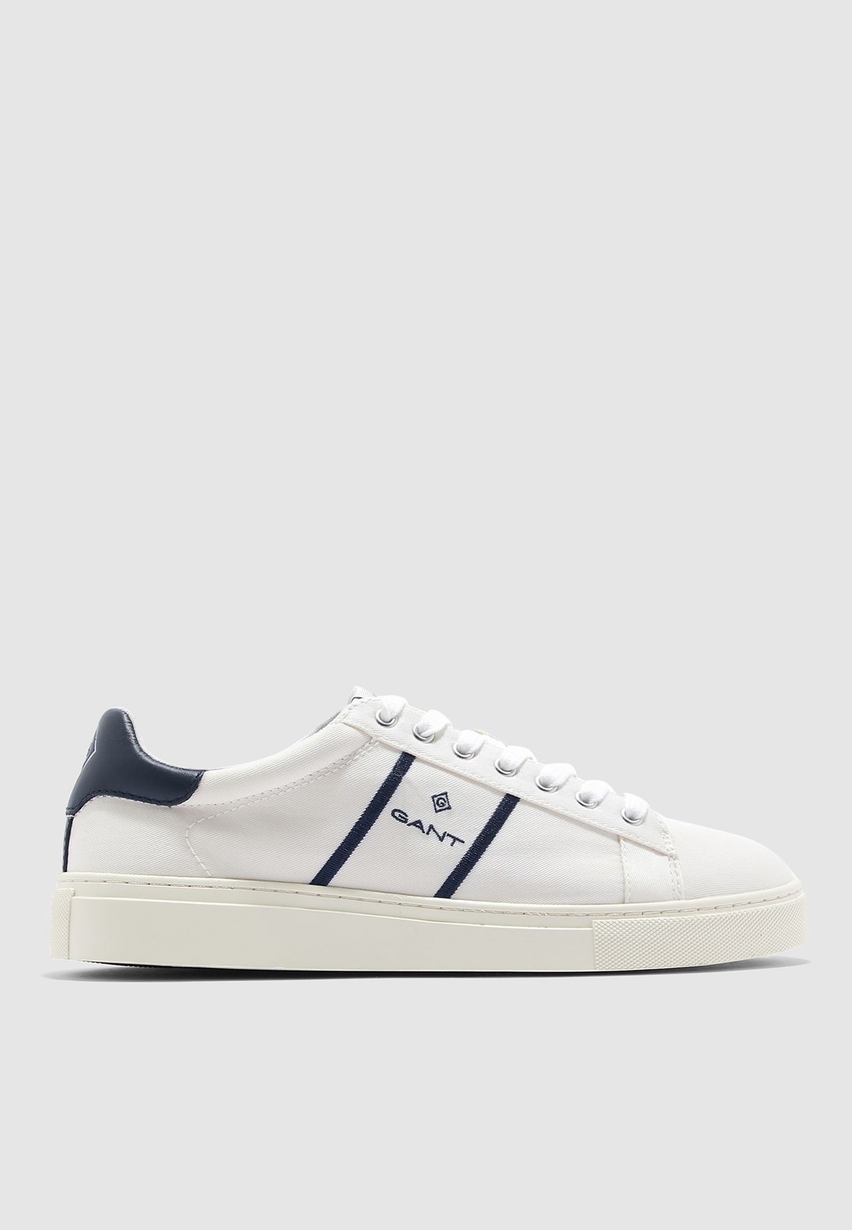 gant white leather sneakers