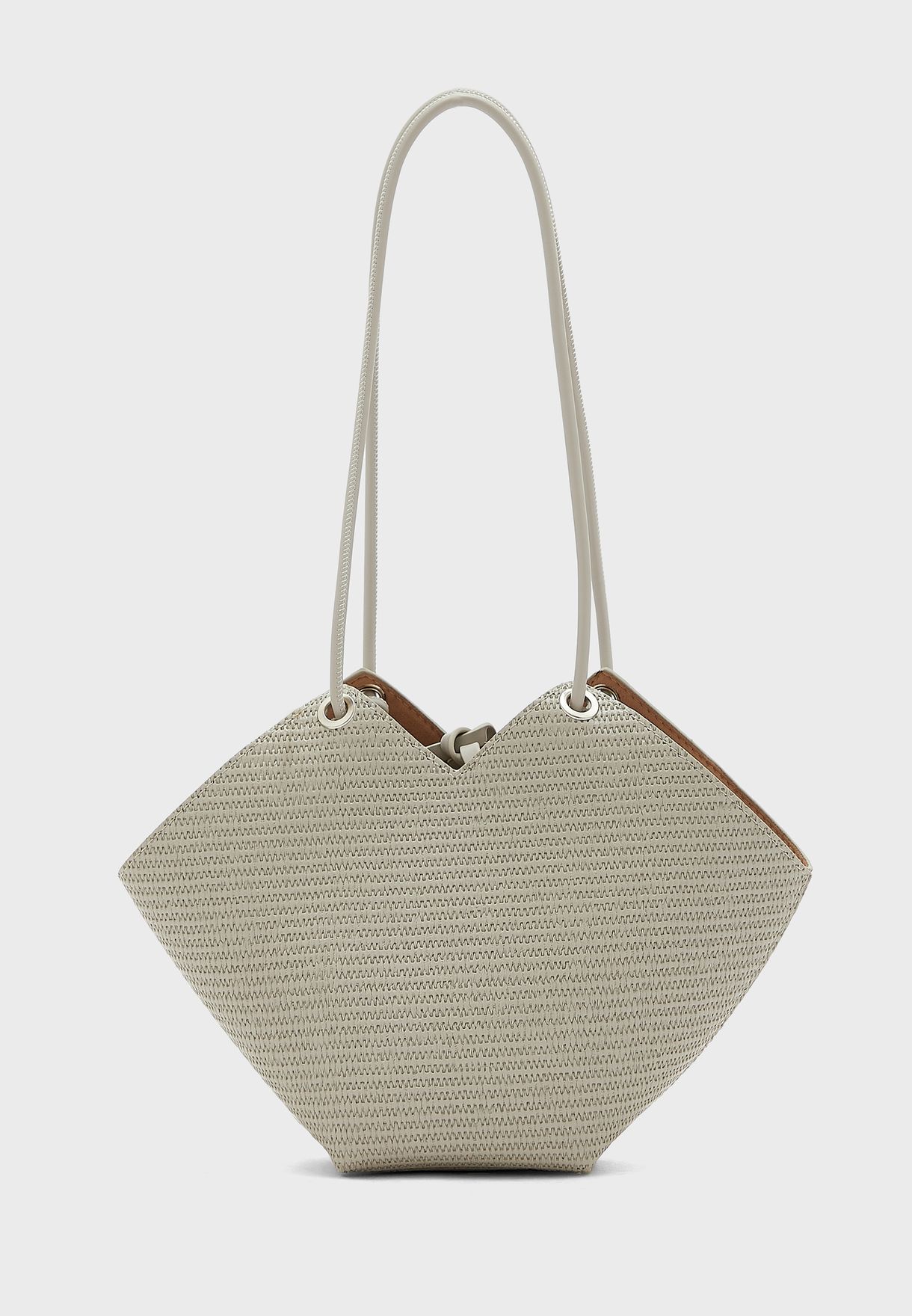 V Top Tote Handbag