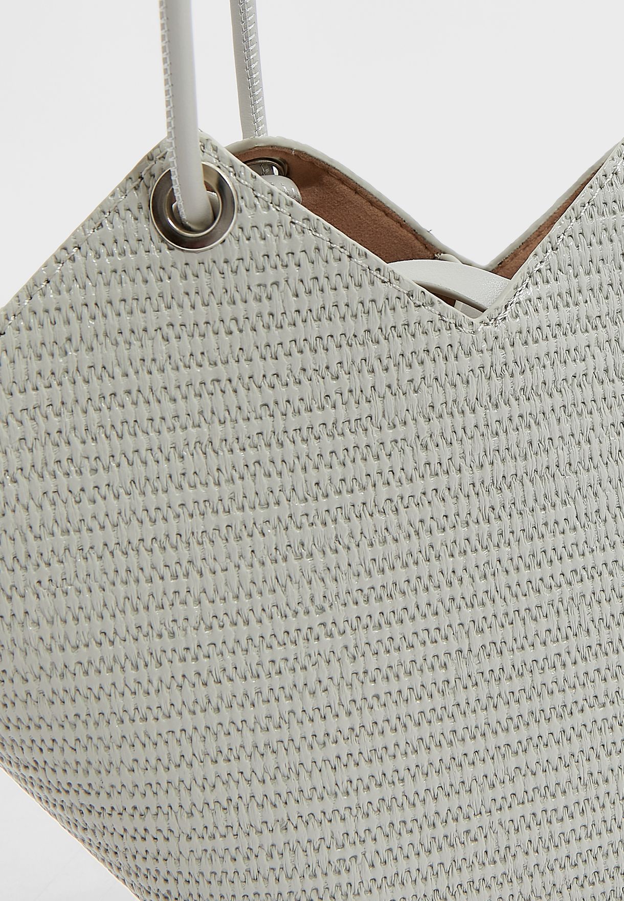 V Top Tote Handbag