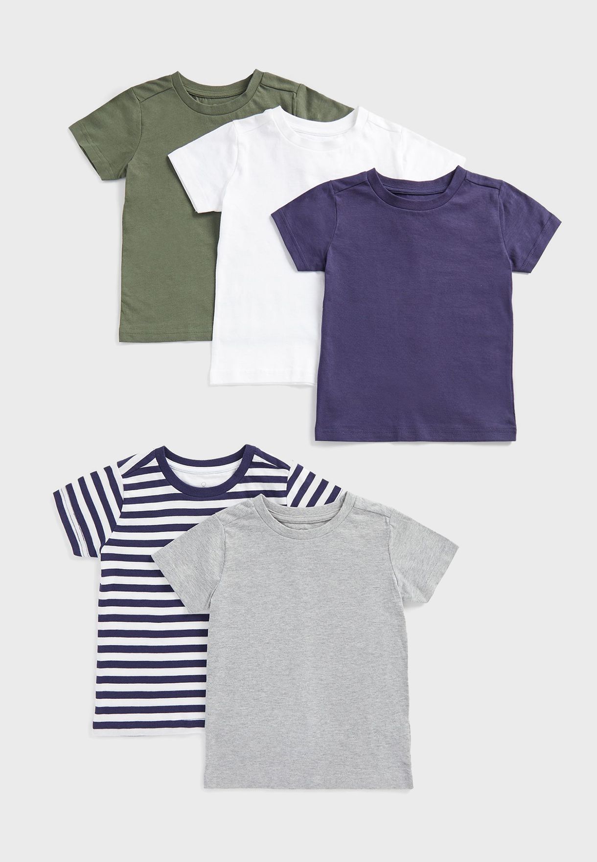 Kids 5 Pack Assorted T-Shirt