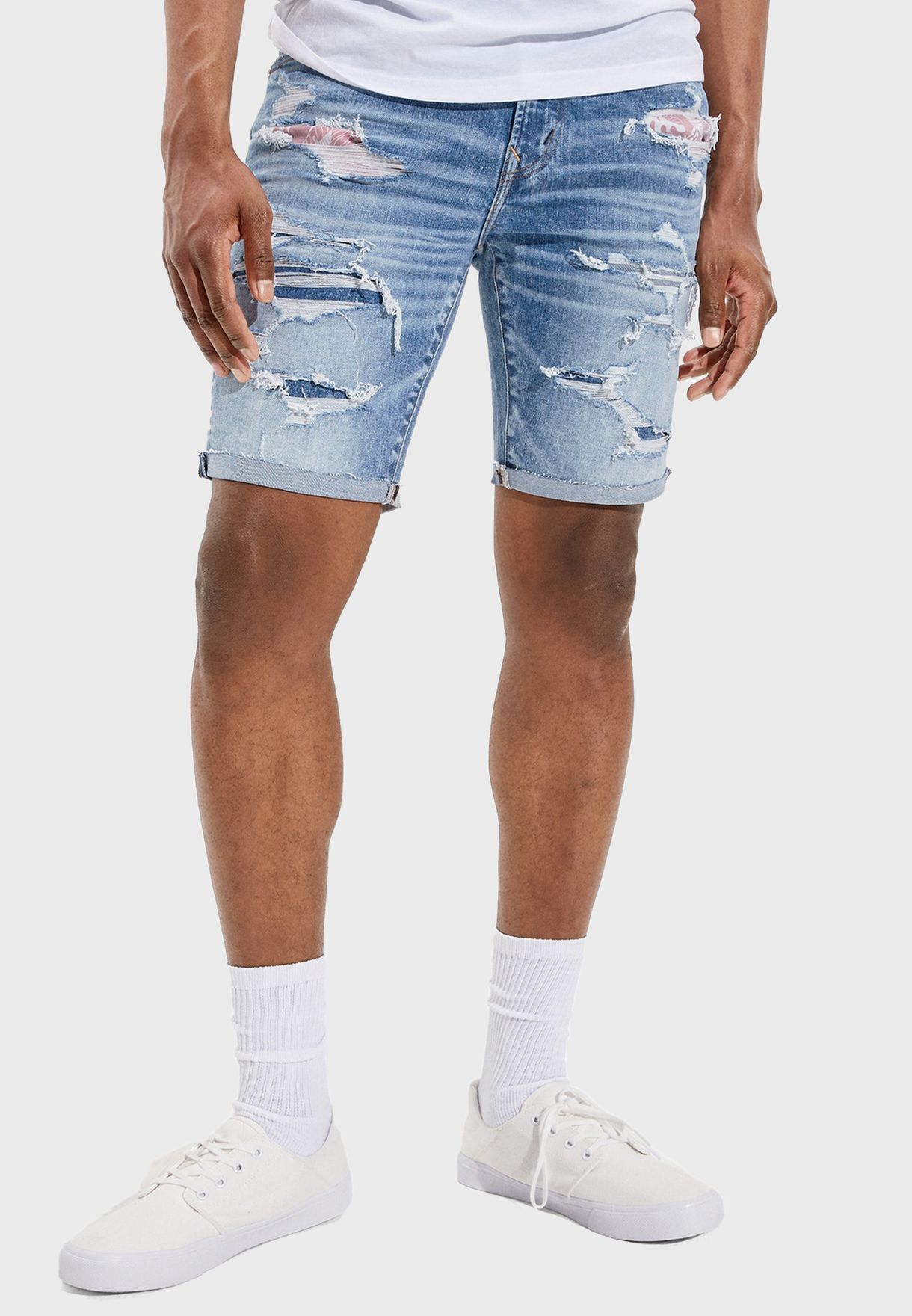 american eagle jean shorts men