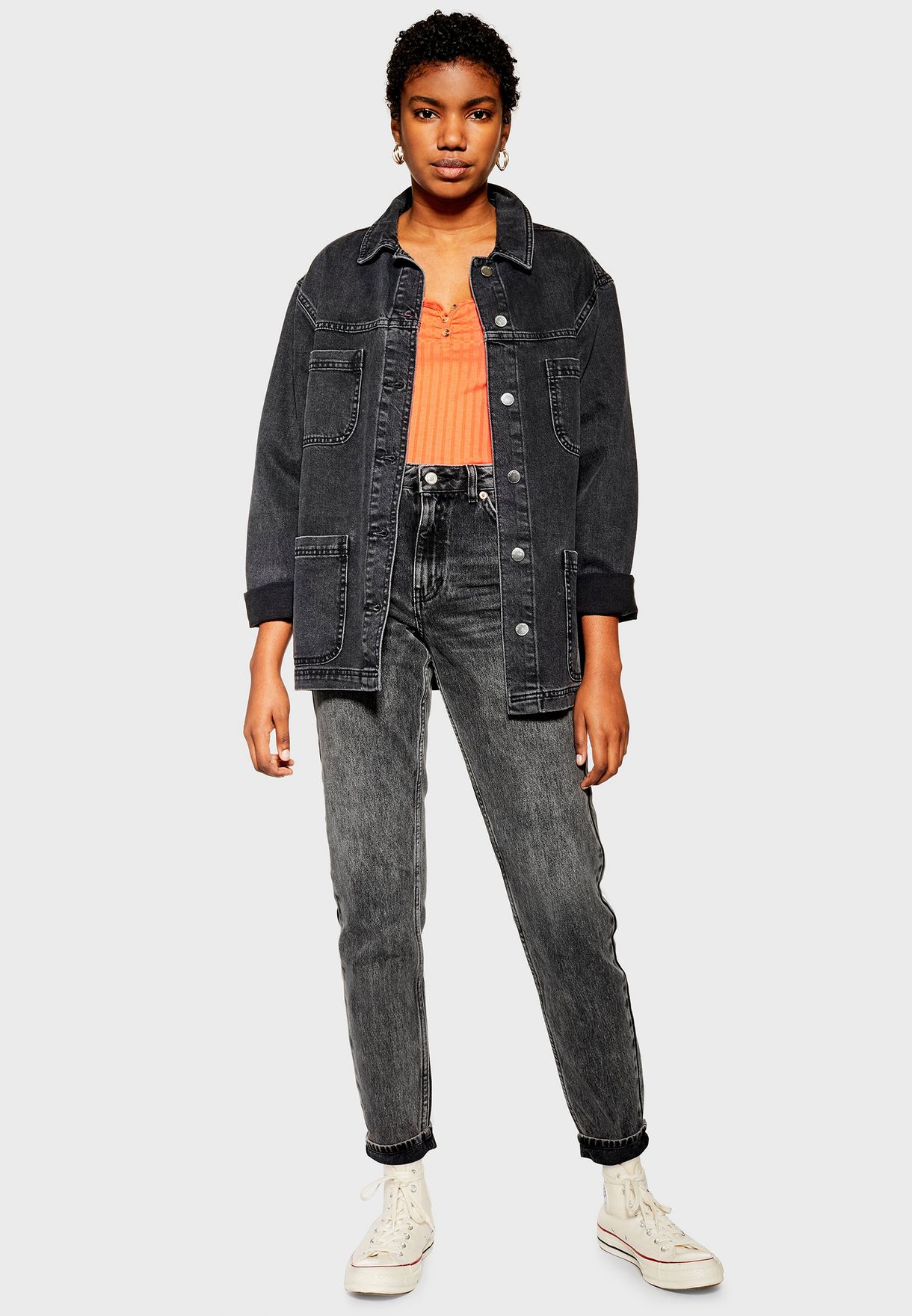 topshop tall mom jeans