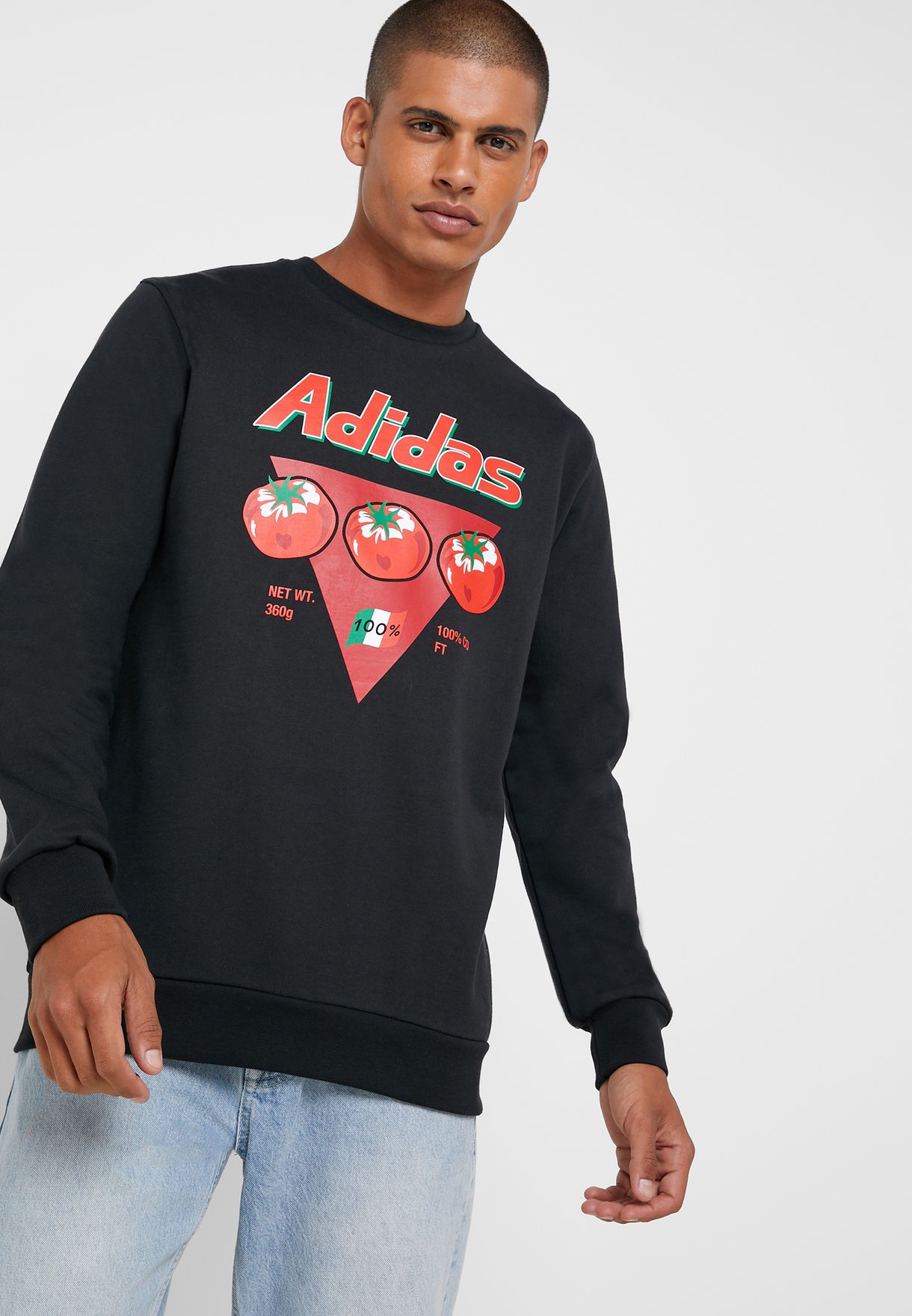 adidas tomato sweatshirt
