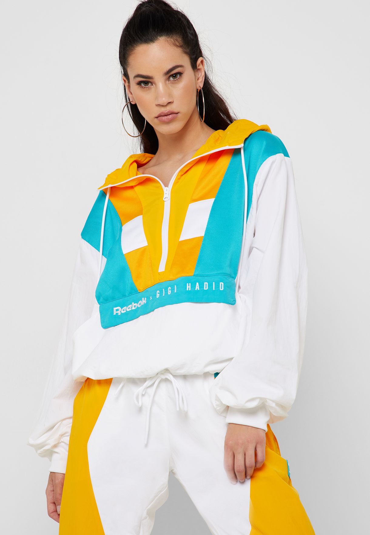 Reebok Hadid Cover Up Hooded for Women in MENA, Worldwide