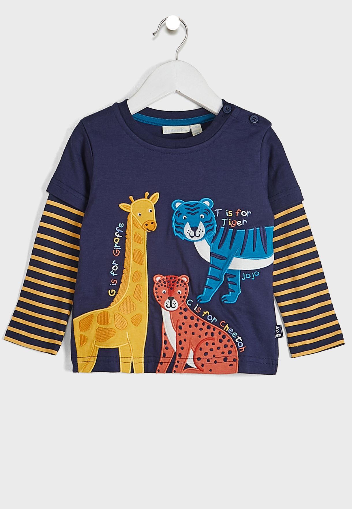 Kids Jungle Animal Print T-Shirt
