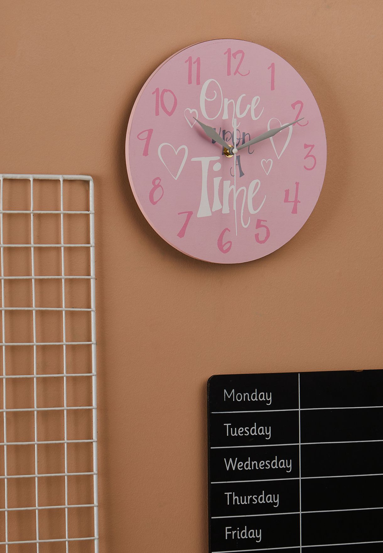 Kids Once Upon A Time Design Wall Clock