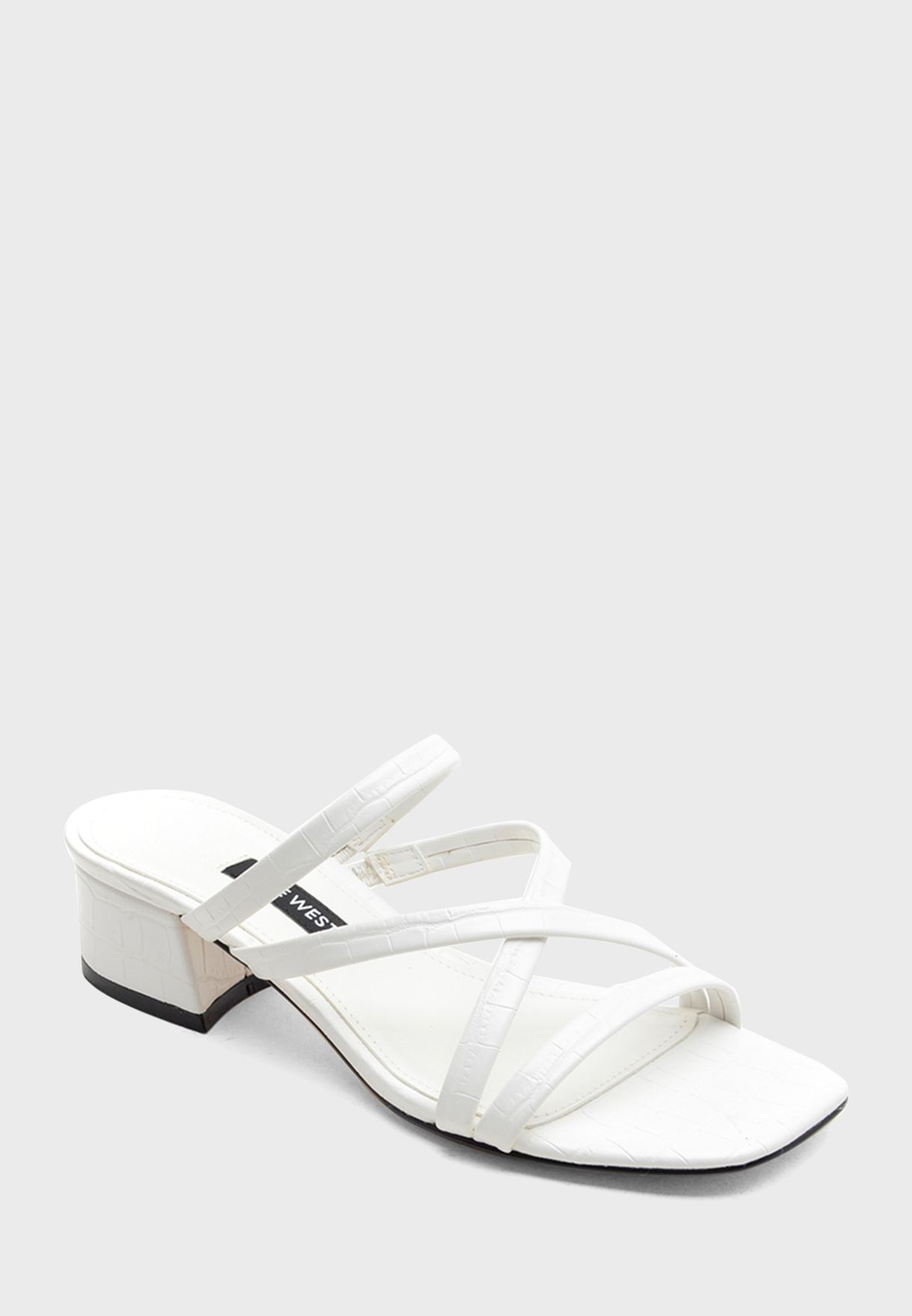 remy block heel sandals