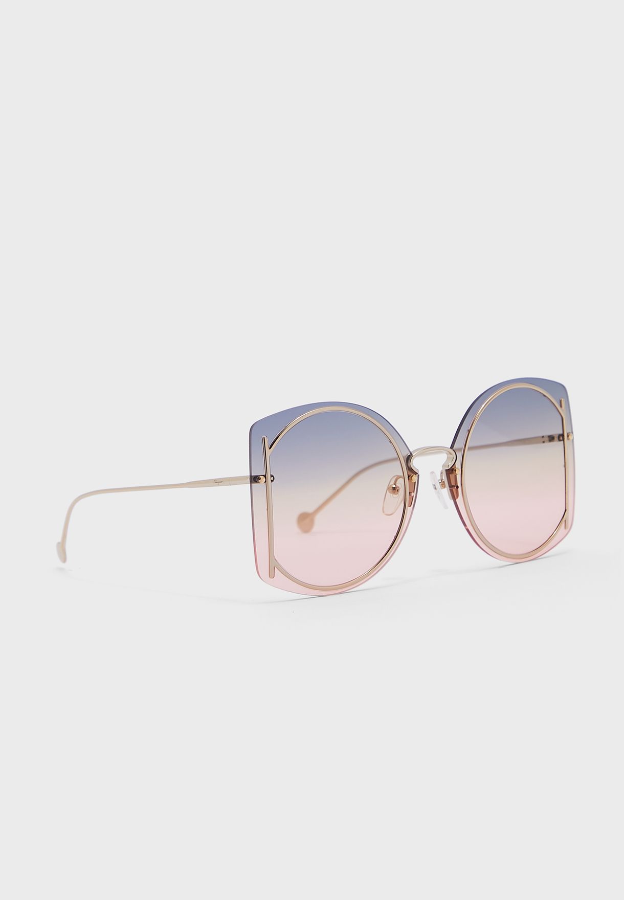 salvatore ferragamo sunglasses pink