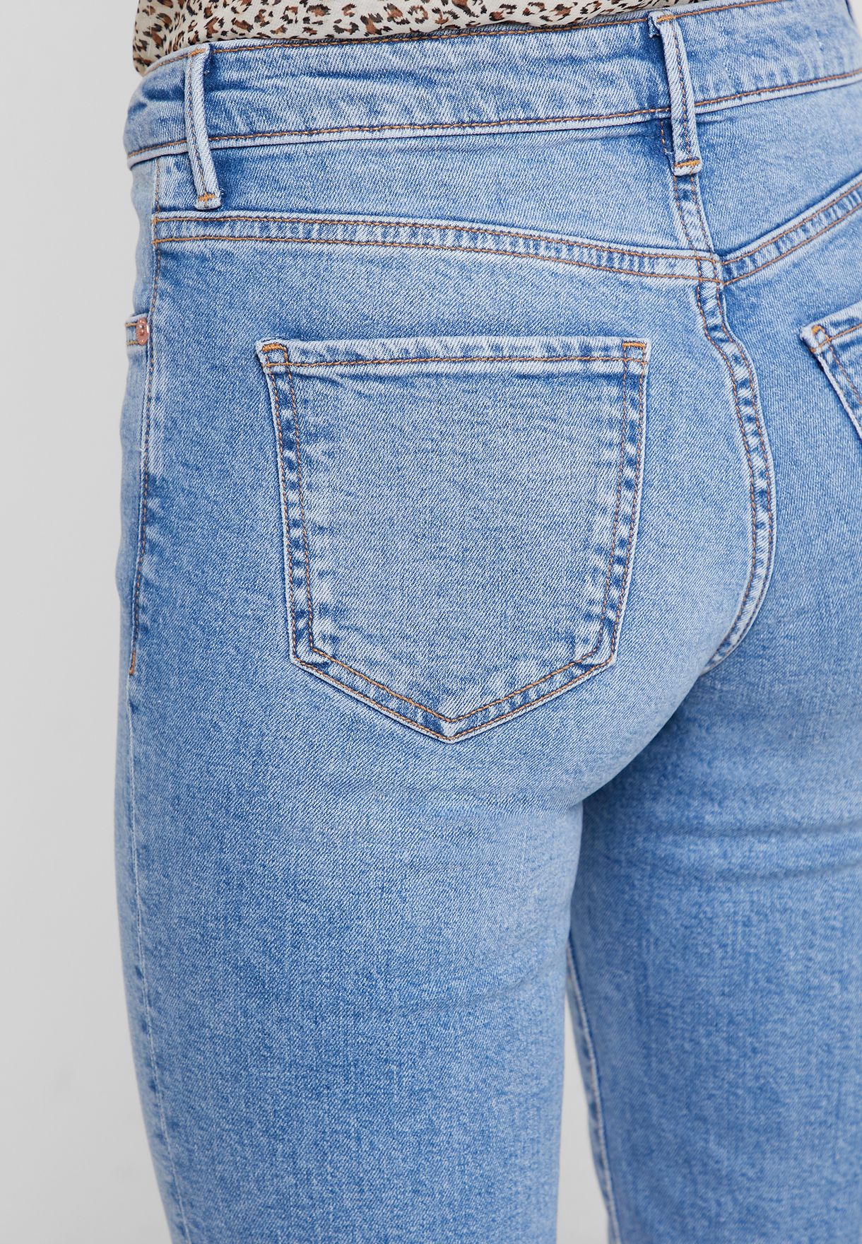 d jeans high waist crop