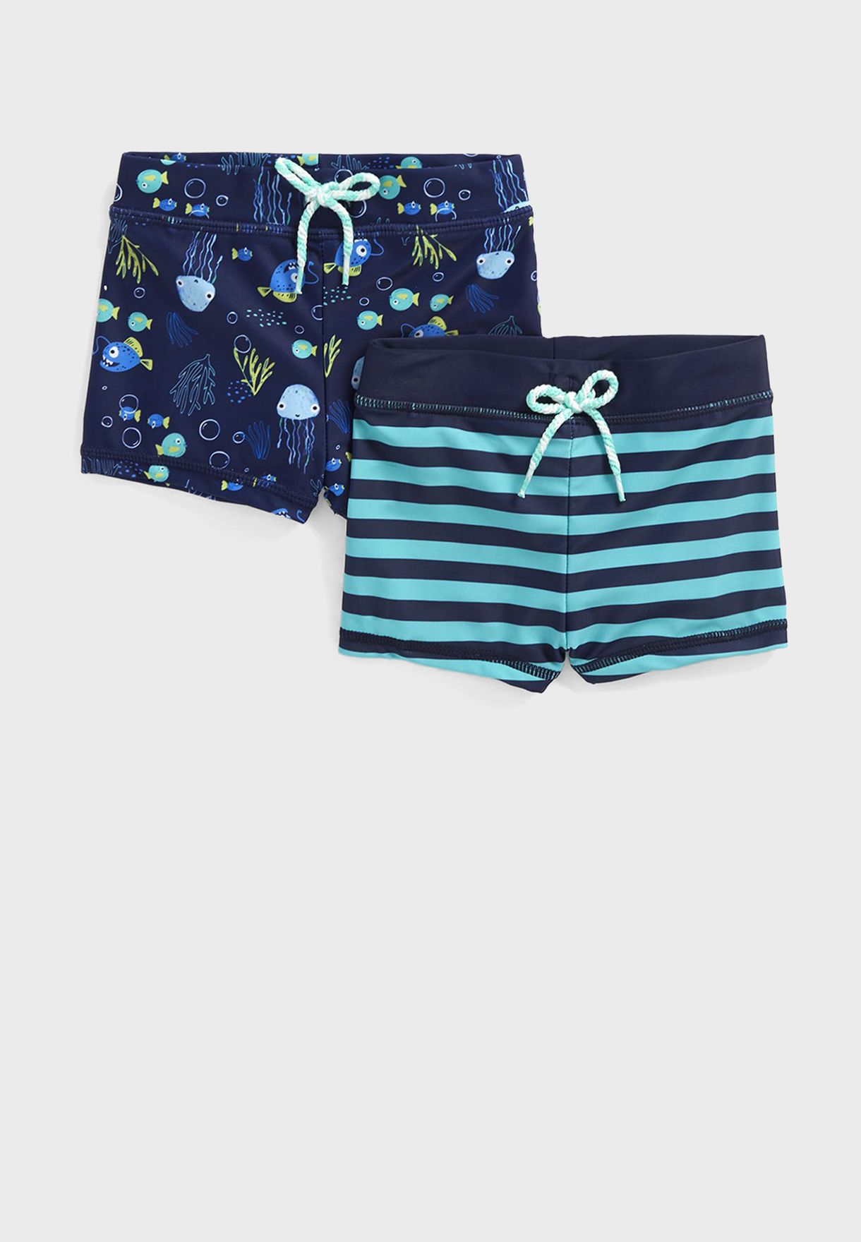 Kids 2 Pack Assorted Swim Shorts