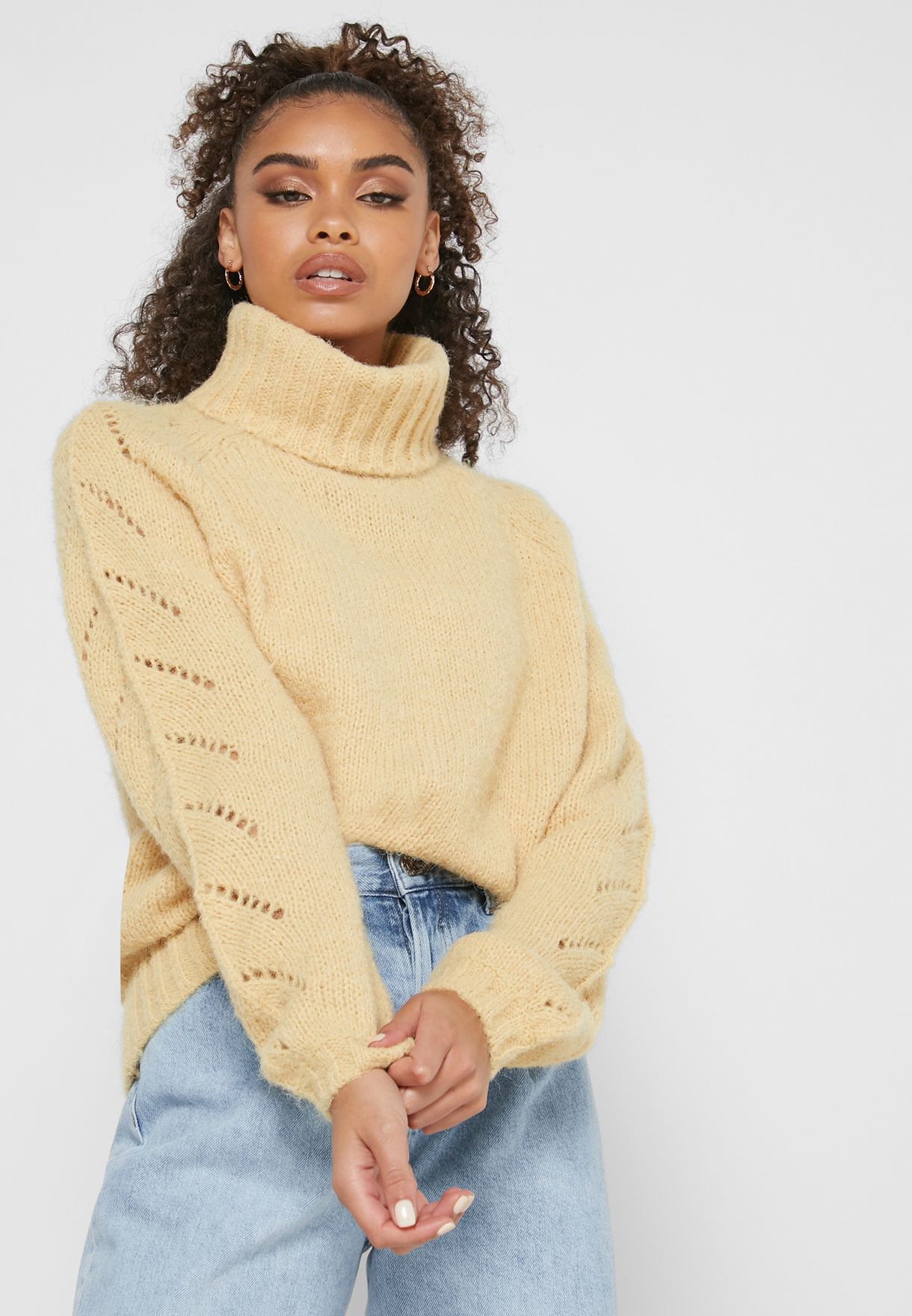 only neck sweater