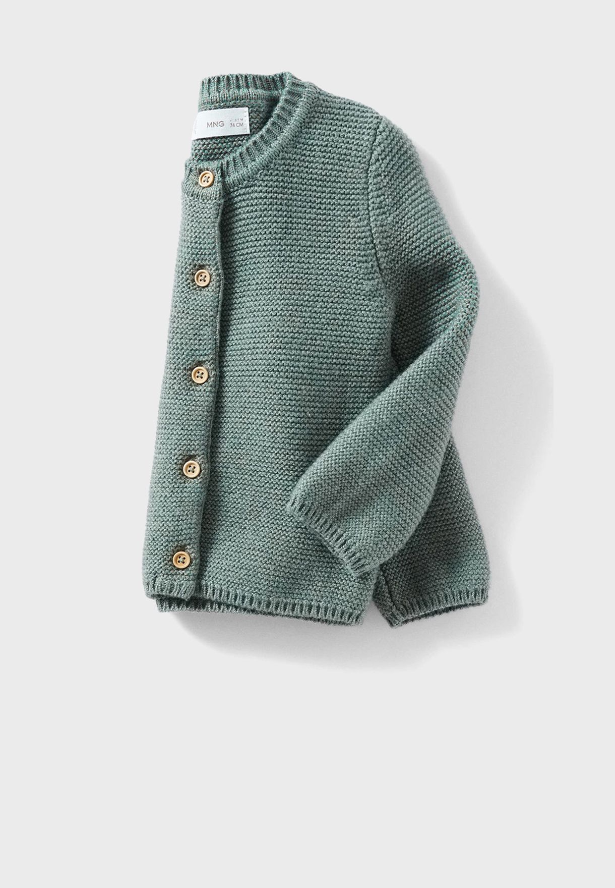 Infant Knitted Button Cardigan