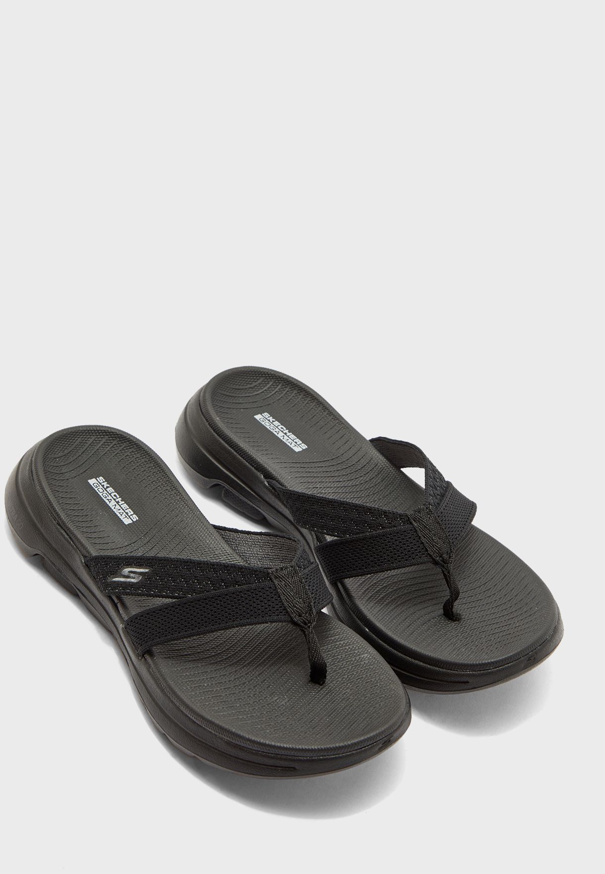 skechers goga pillars flip flops