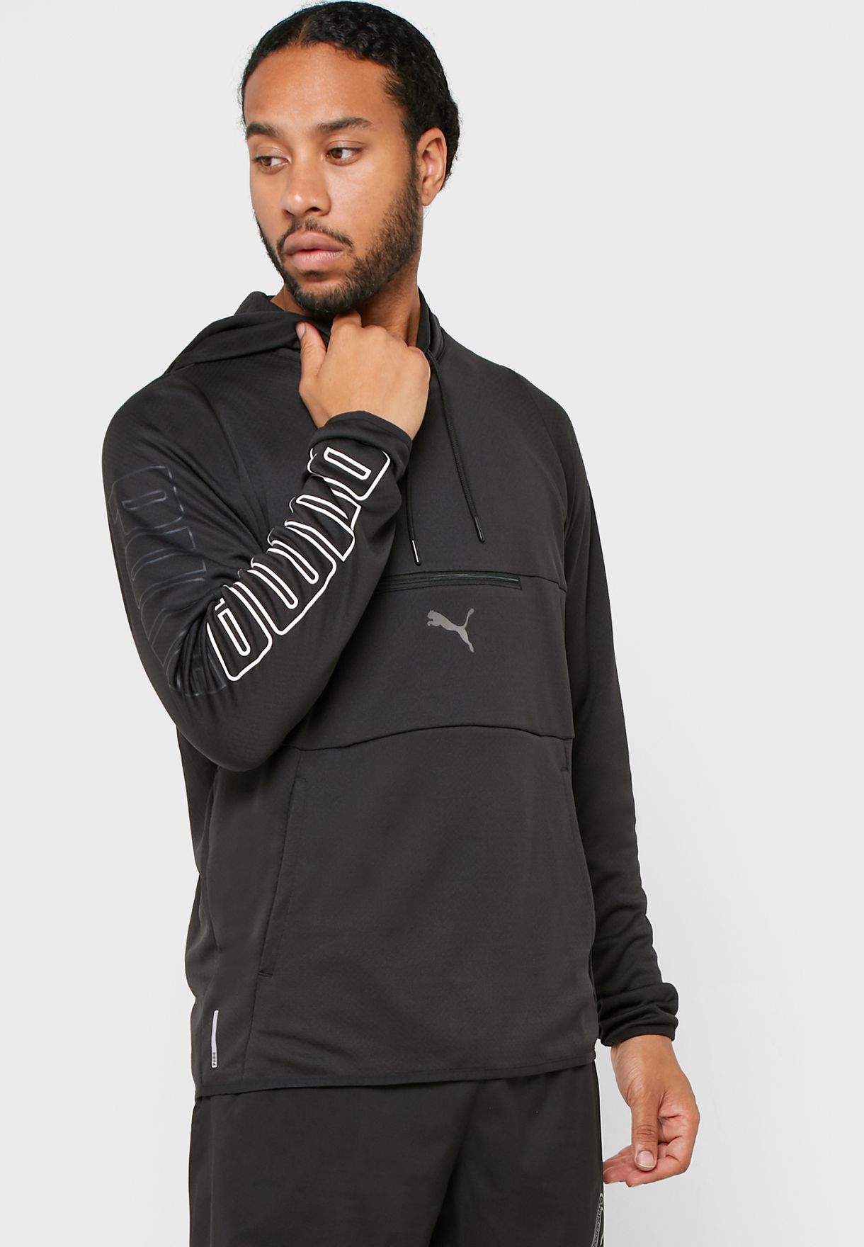 puma power knit hoodie