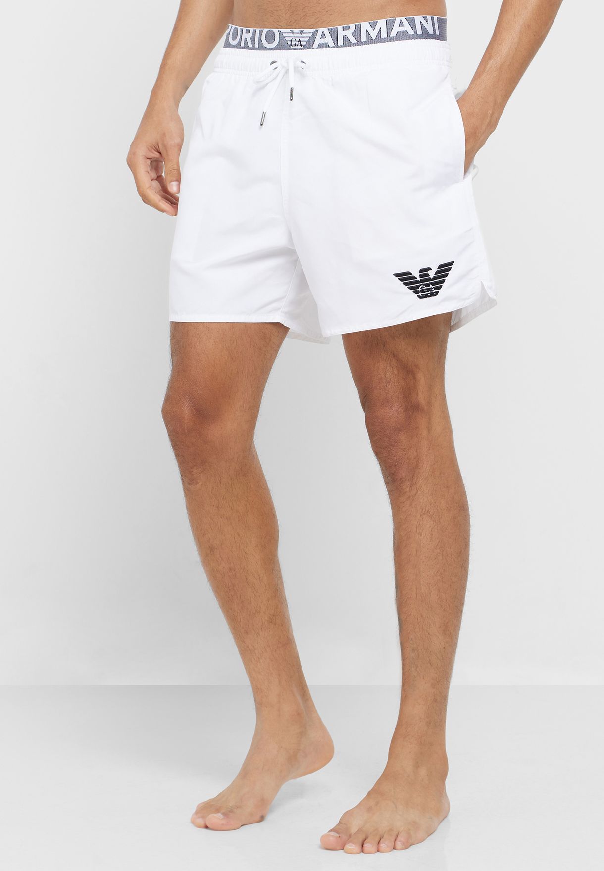 Logo Band Swim Shorts