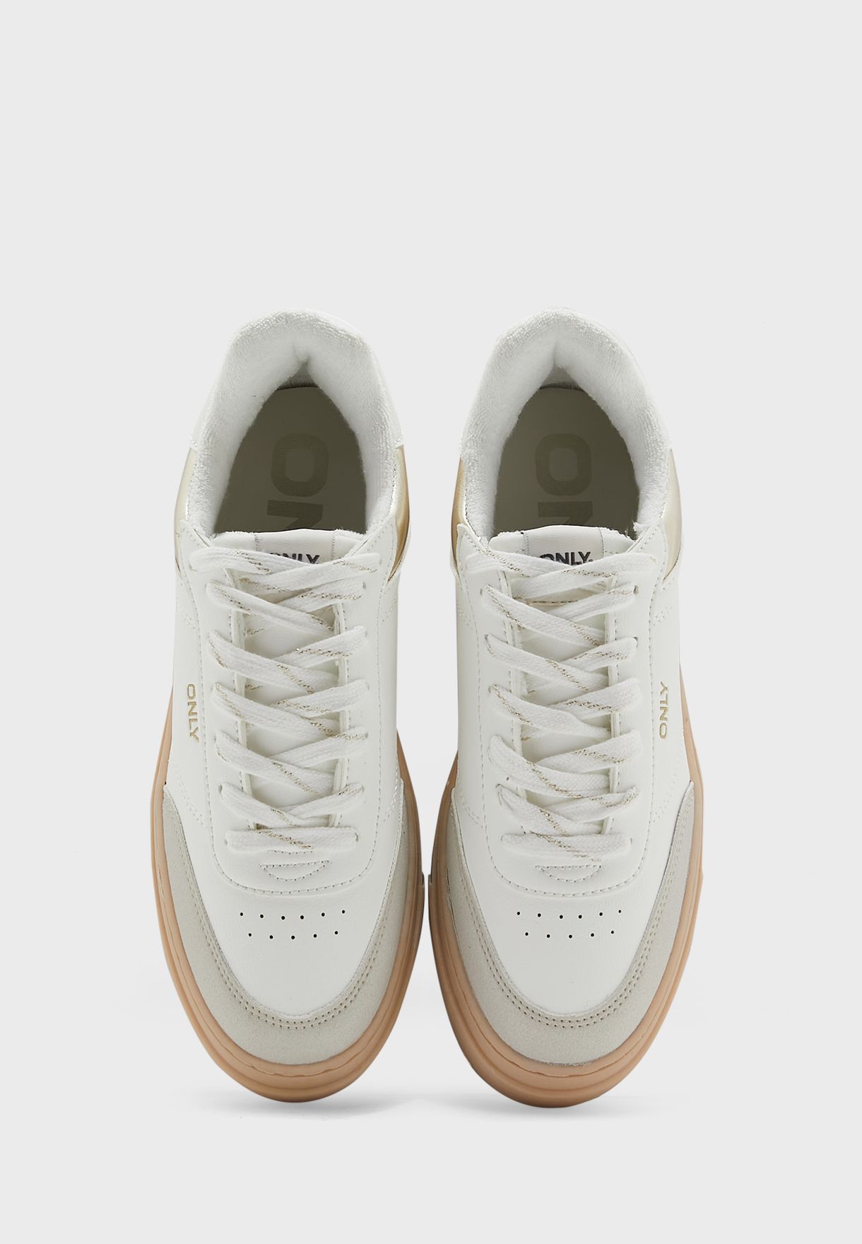 Buy Only white Onlsublime-2 Low Top Sneakers for Women in Riyadh, Jeddah