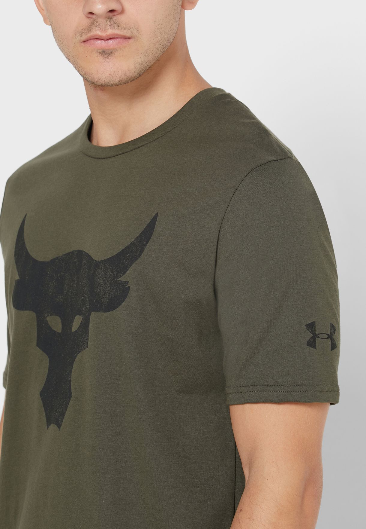 the rock brahma bull t shirt under armour