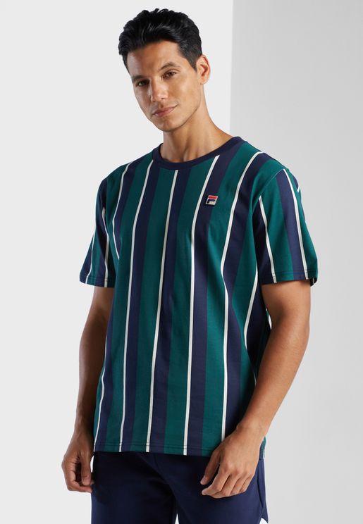 Yarn Tie Dye Stripe T-Shirt