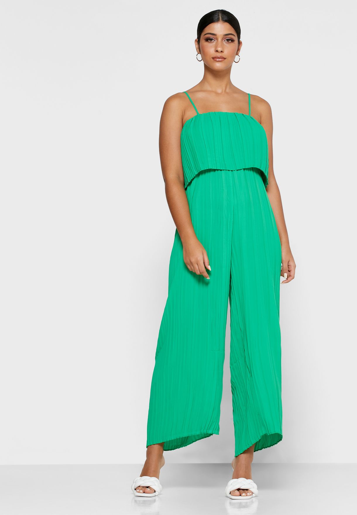 only green jumpsuit