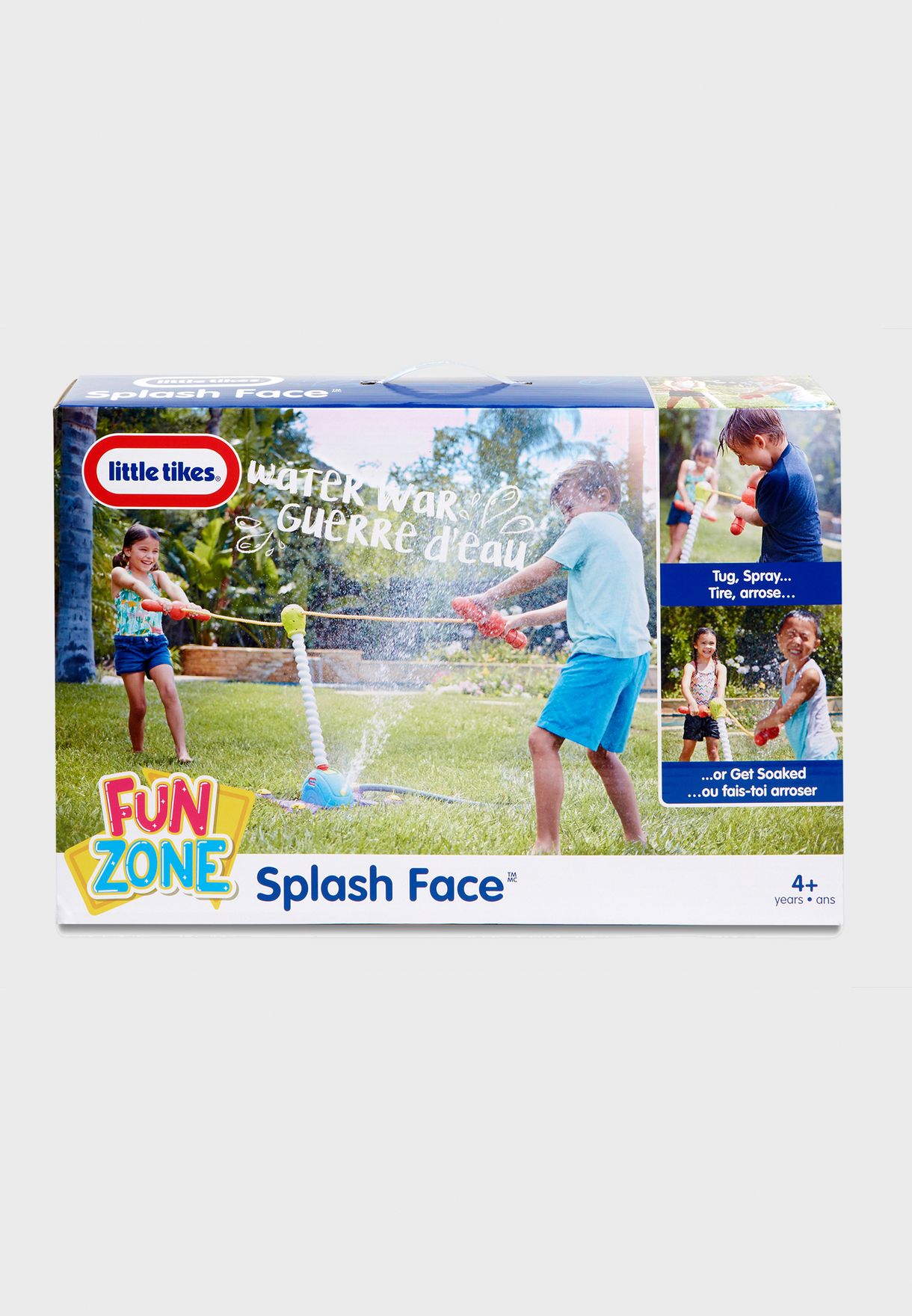 fun zone splash face