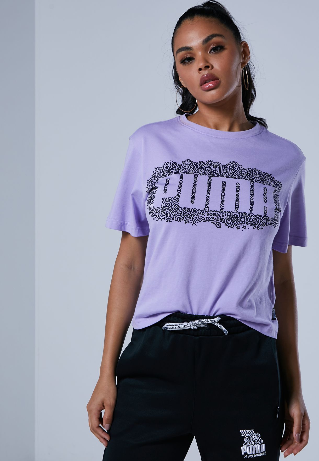 puma mr doodle t shirt