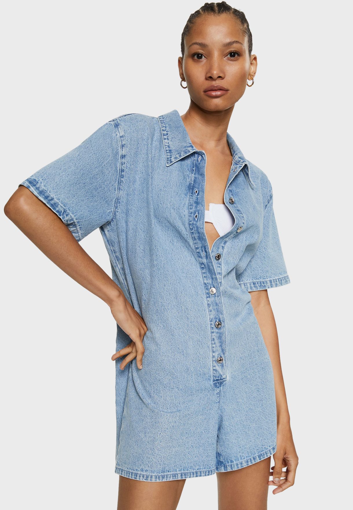 Denim Playsuit