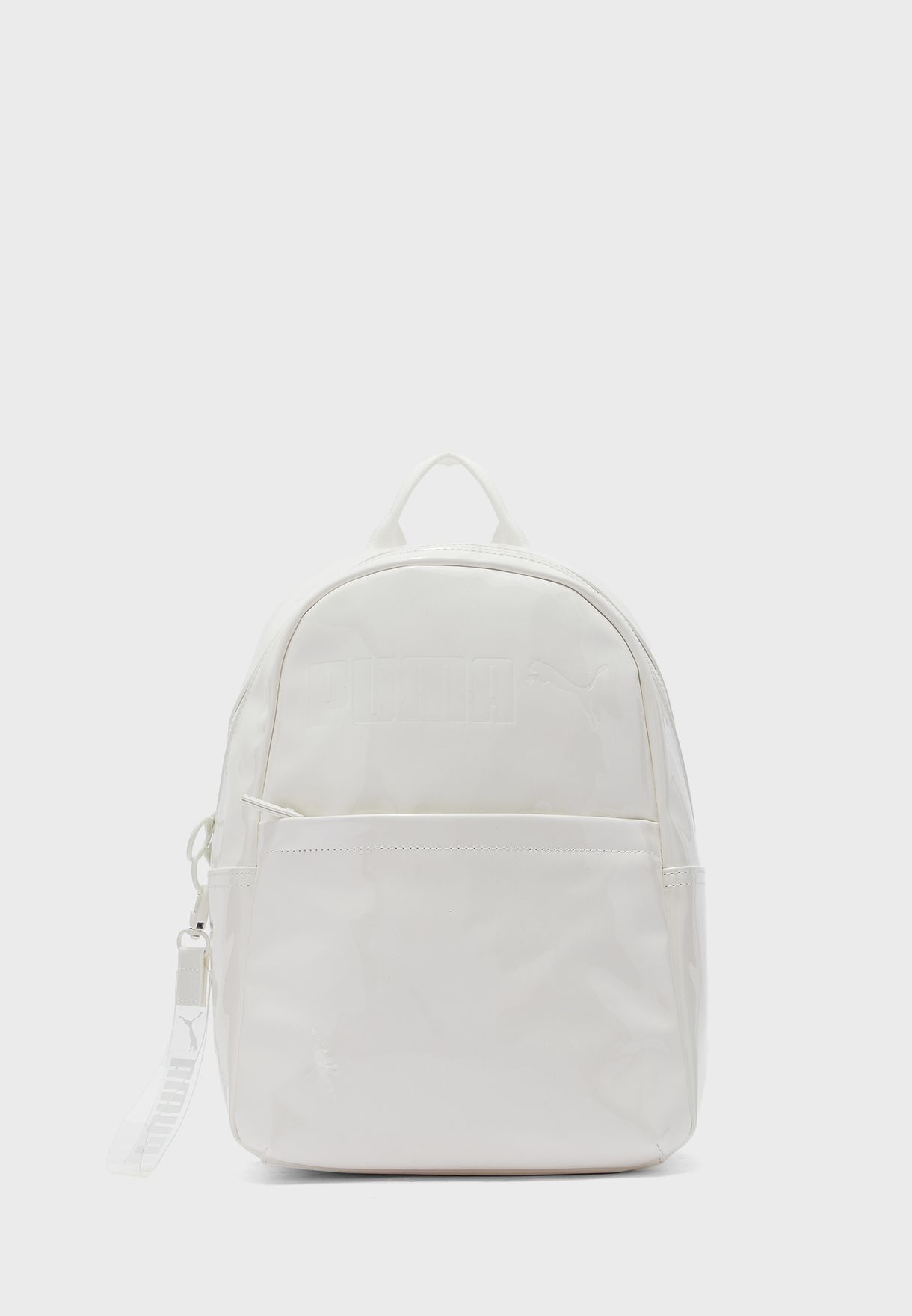 white puma backpack