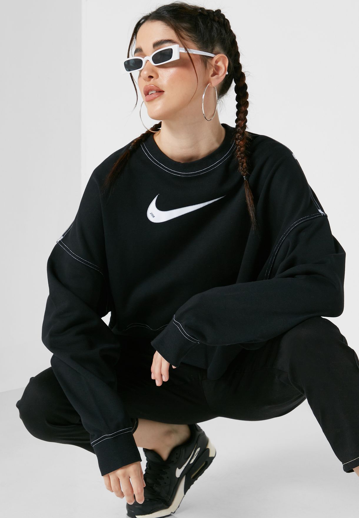 nsw swoosh sweatshirt
