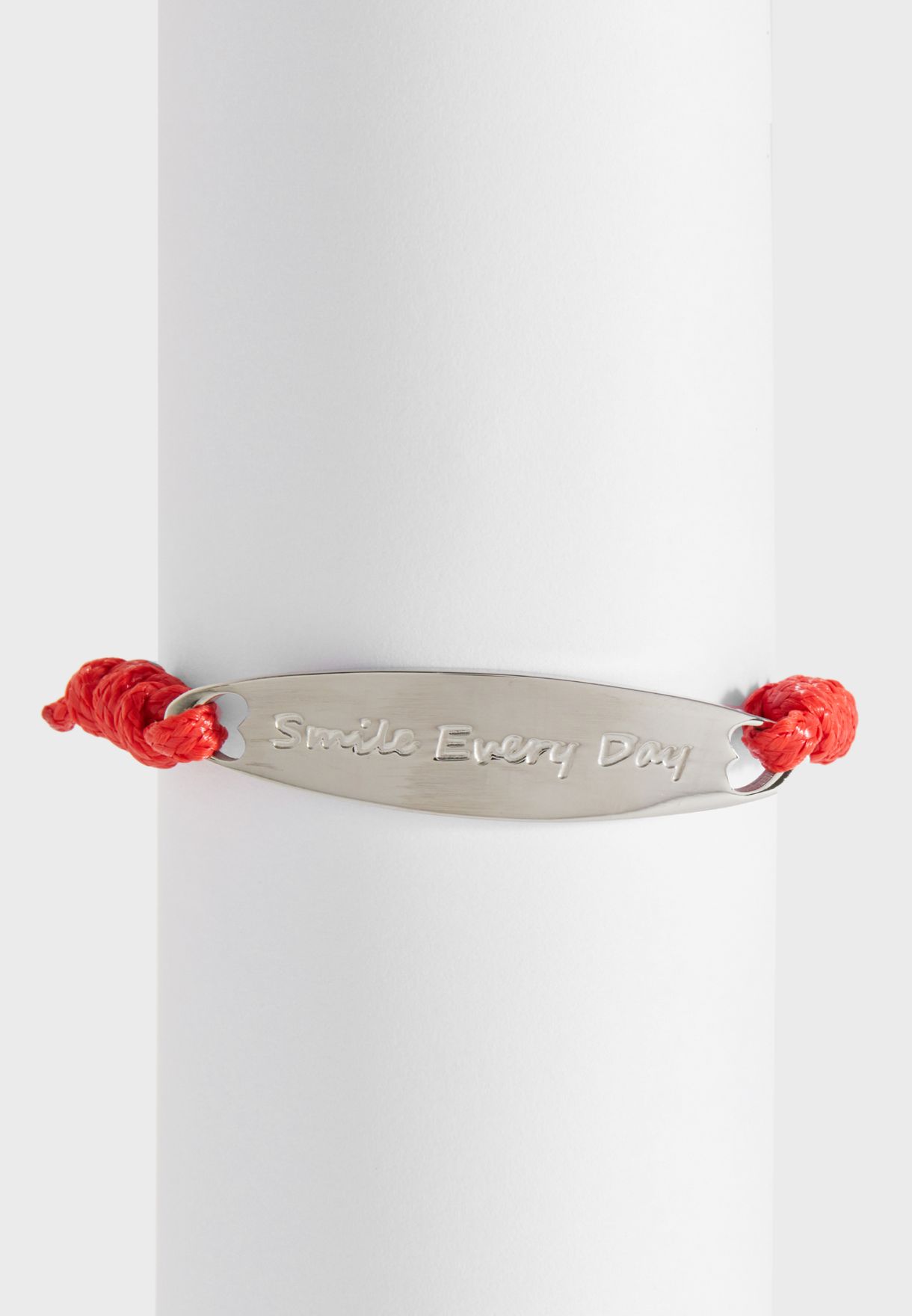 guess red bracelet