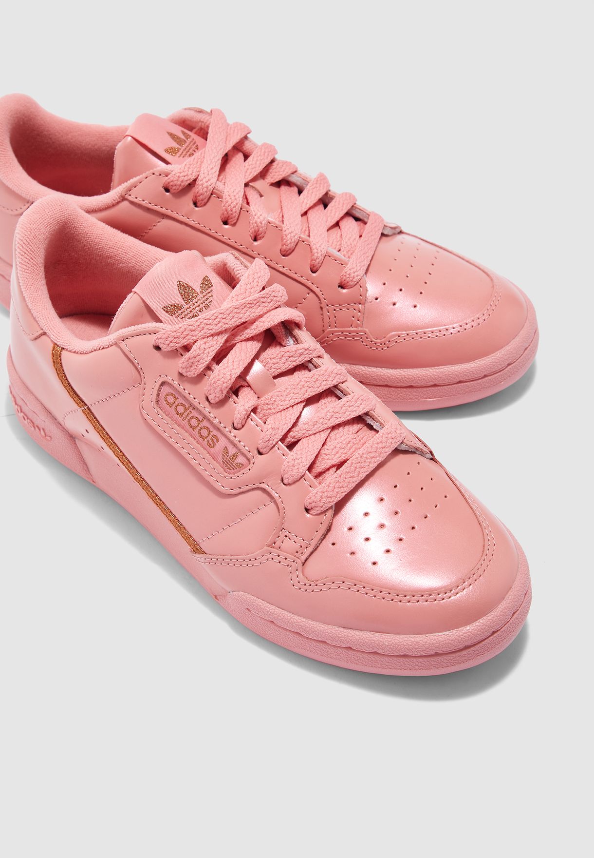 adidas originals continental 80 women's pink