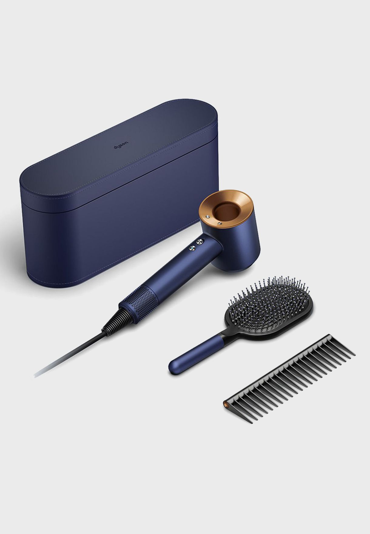 Buy Dyson Blue Dyson Supersonic™ Hair Dryer With 5 Attachments And Presentation Case Prussian