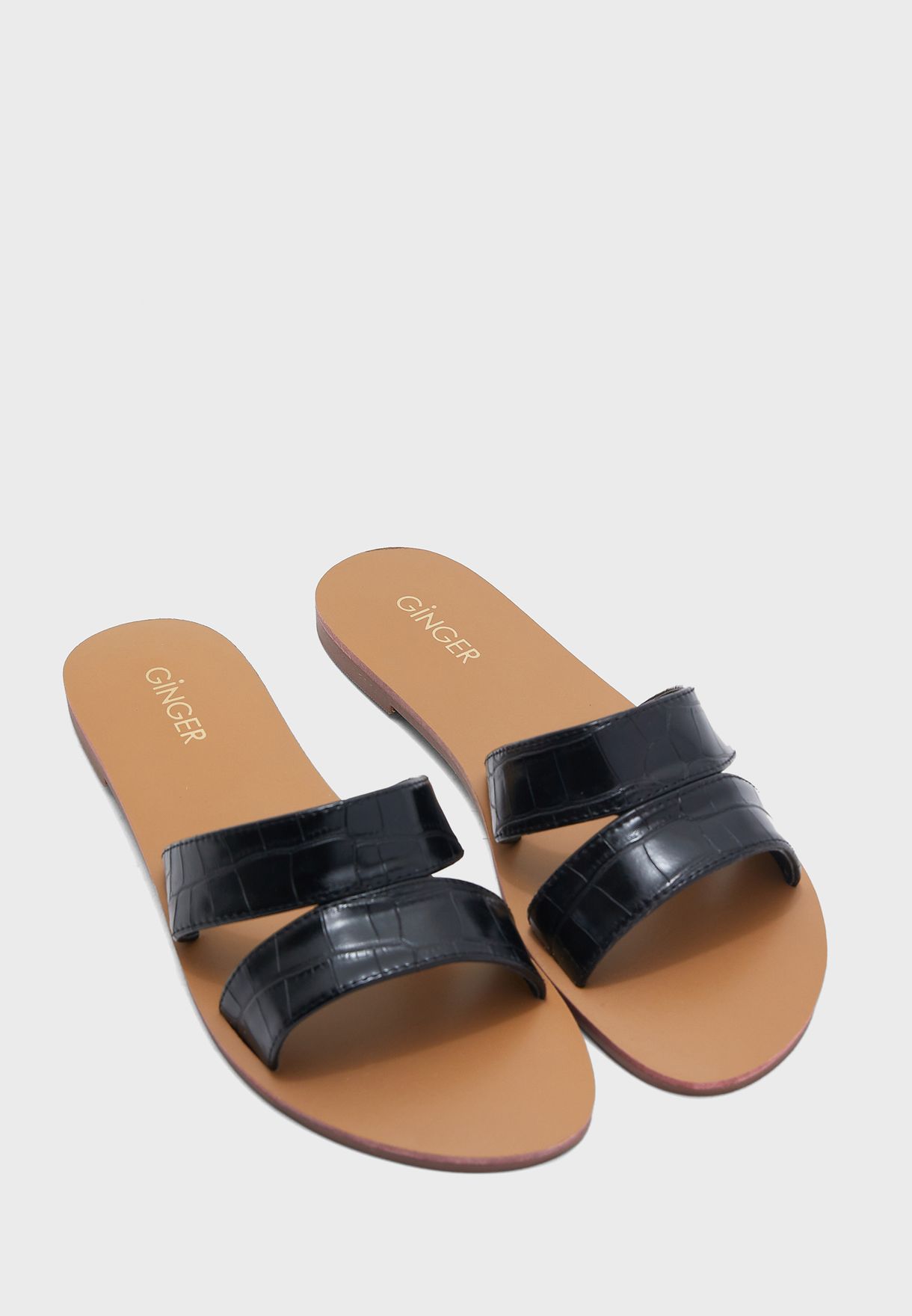 ginger flat sandals