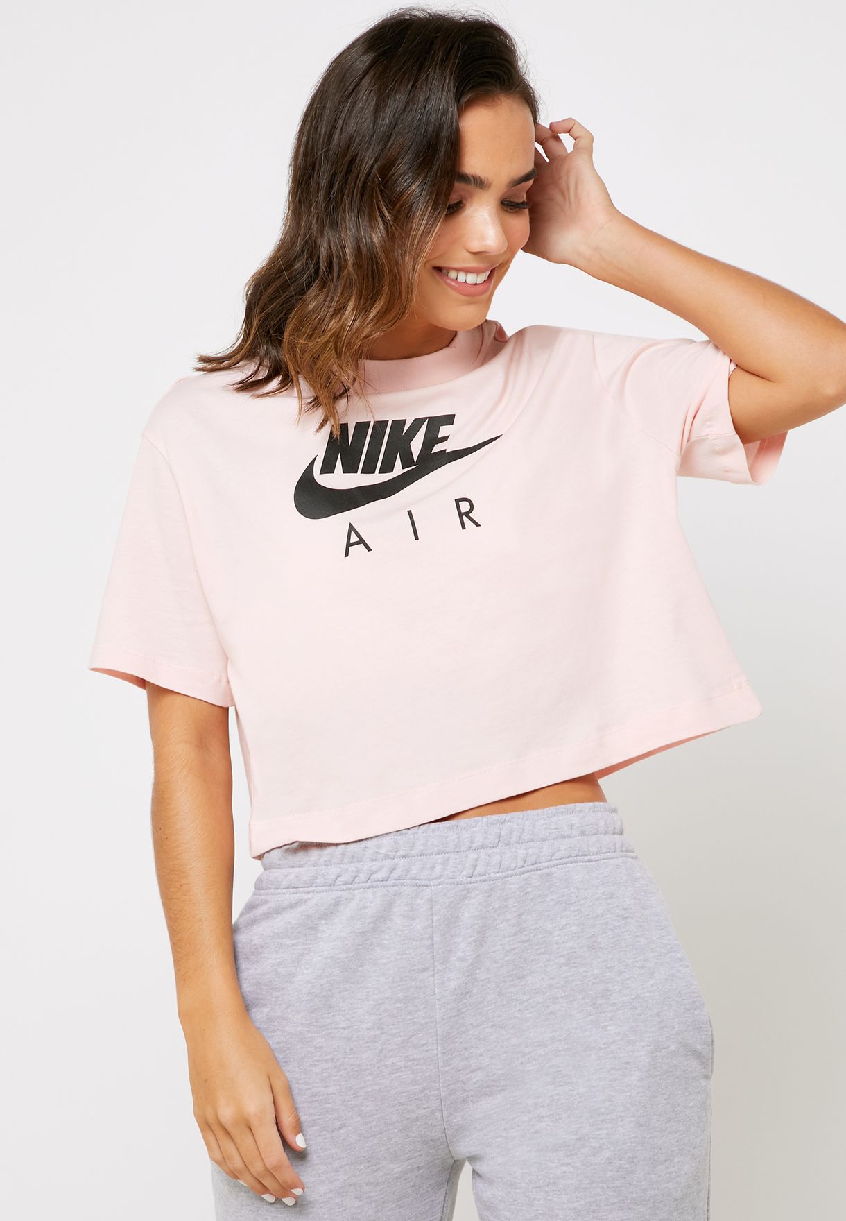 Buy Nike pink NSW Air T-Shirt for Women 