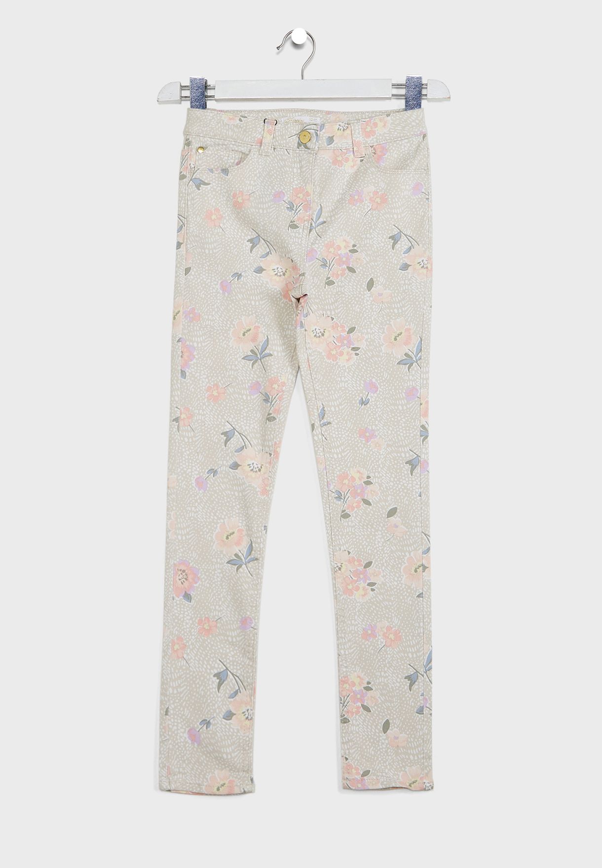 Floral Print Pants
