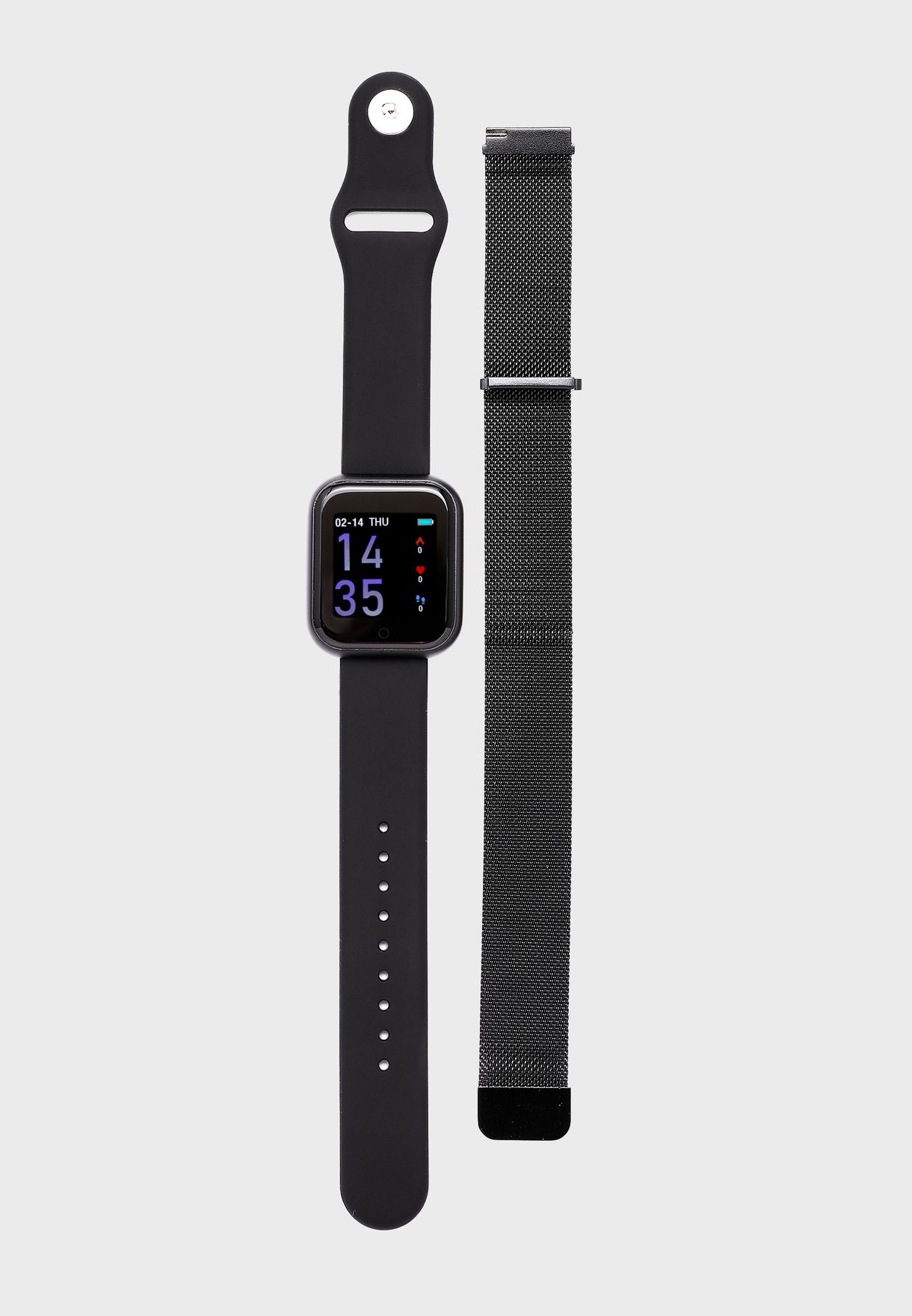 Smart Watch With Second Strap Set