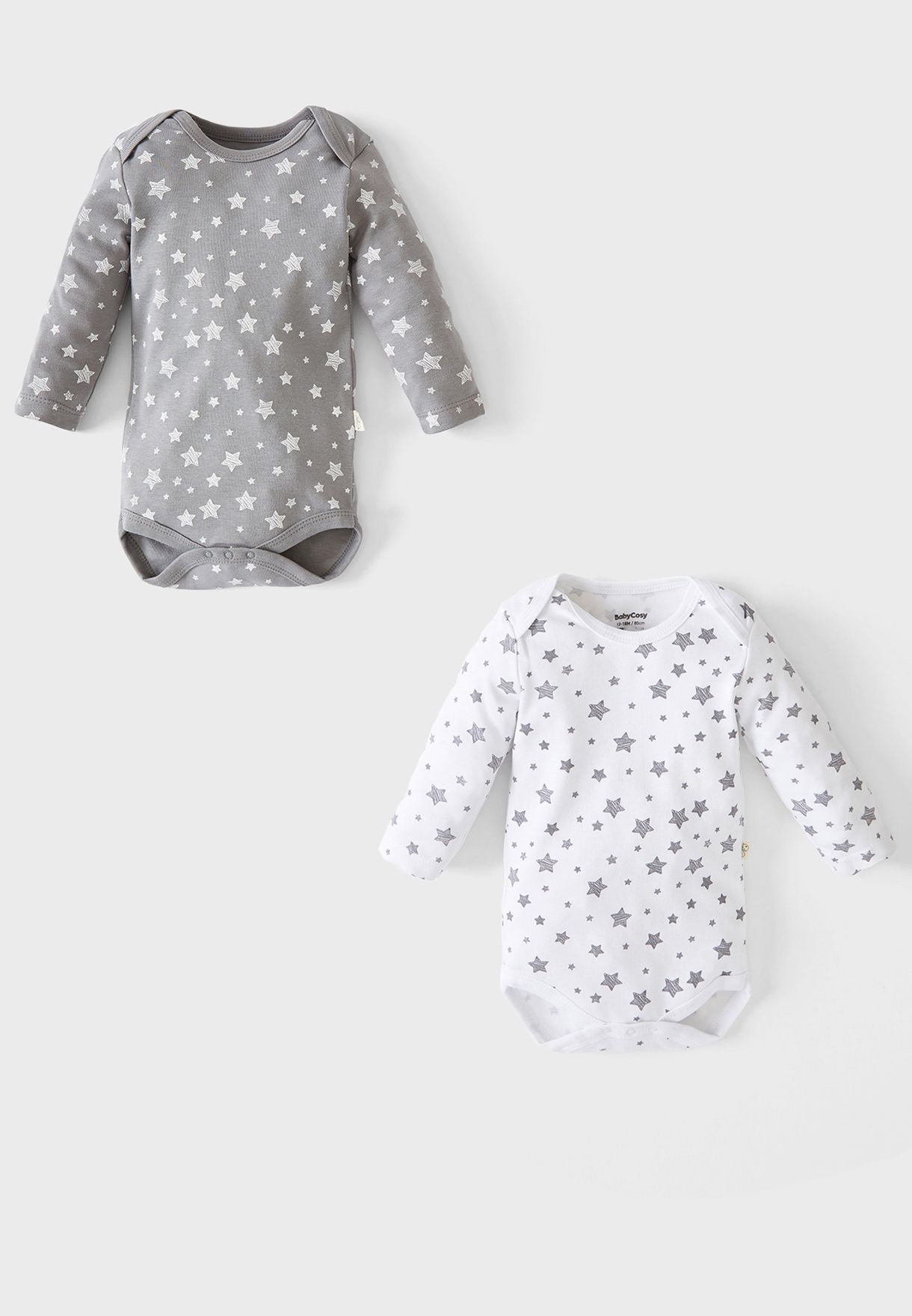 Infant 2 Pack Star Print Bodysuit